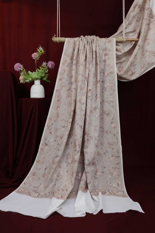 Handmade Embroidered Lawn Shawl HLSH63