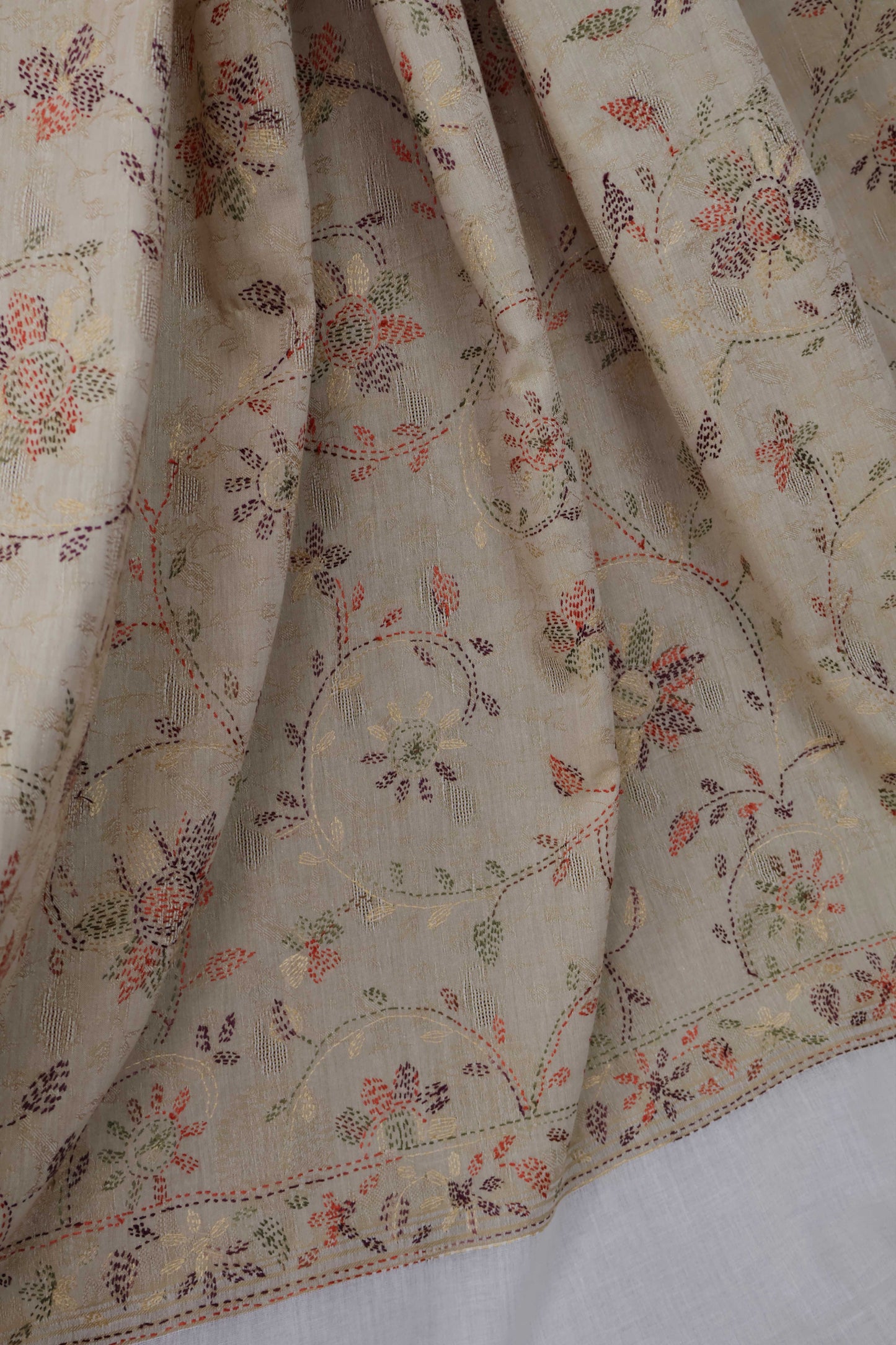Handmade Embroidered Lawn Shawl HLSH65