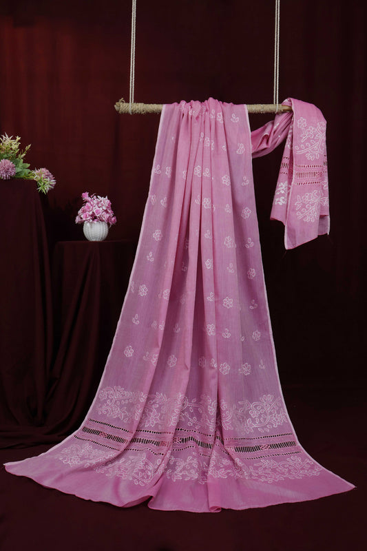 Handmade Embroidered Lawn Shawl HLSH54