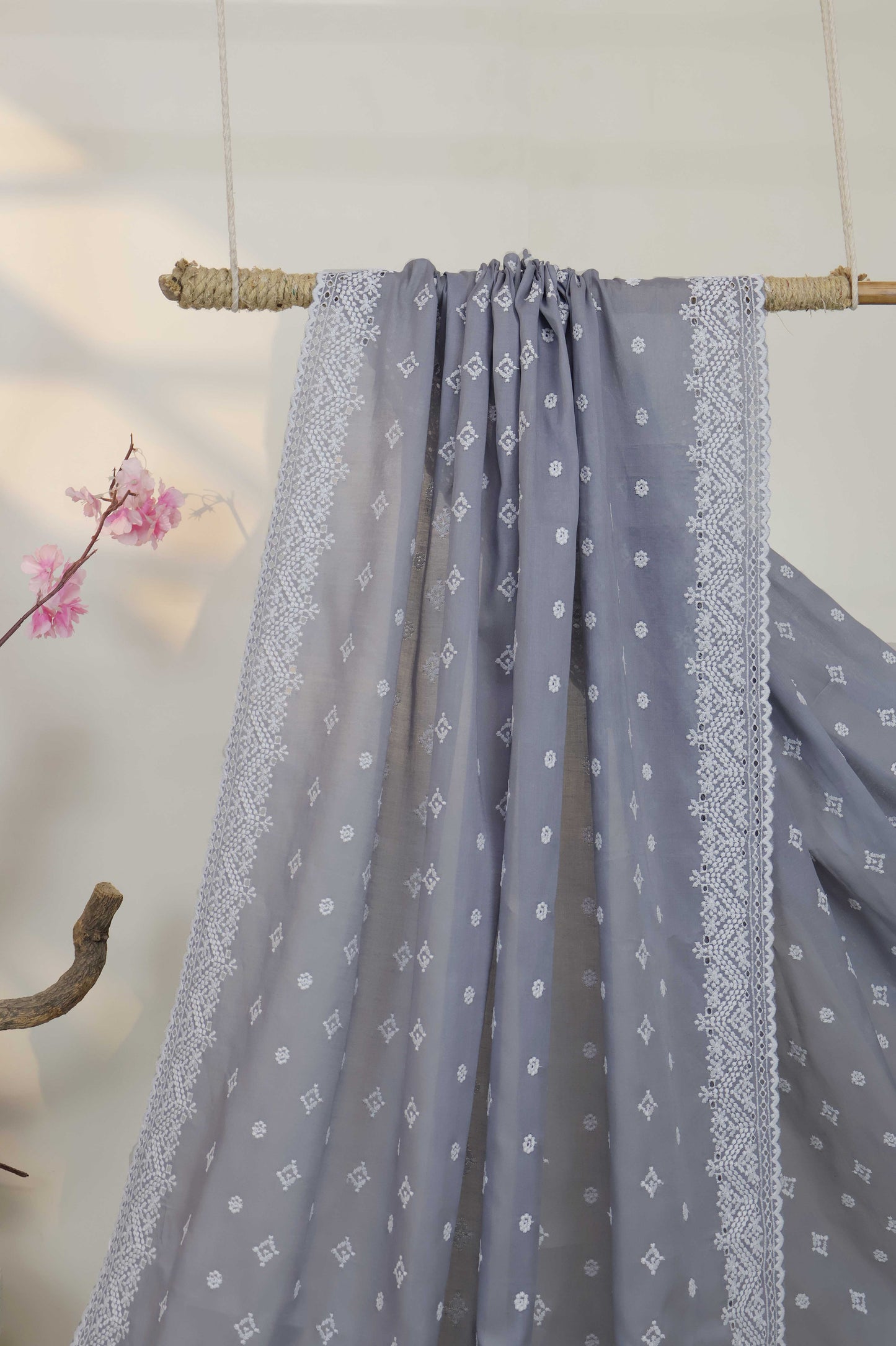 Full Embroidered Lawn Shawl 3800H