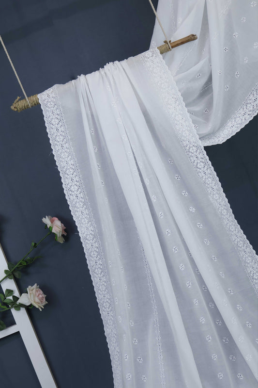 Full Embroidered Lawn Shawl 3770A