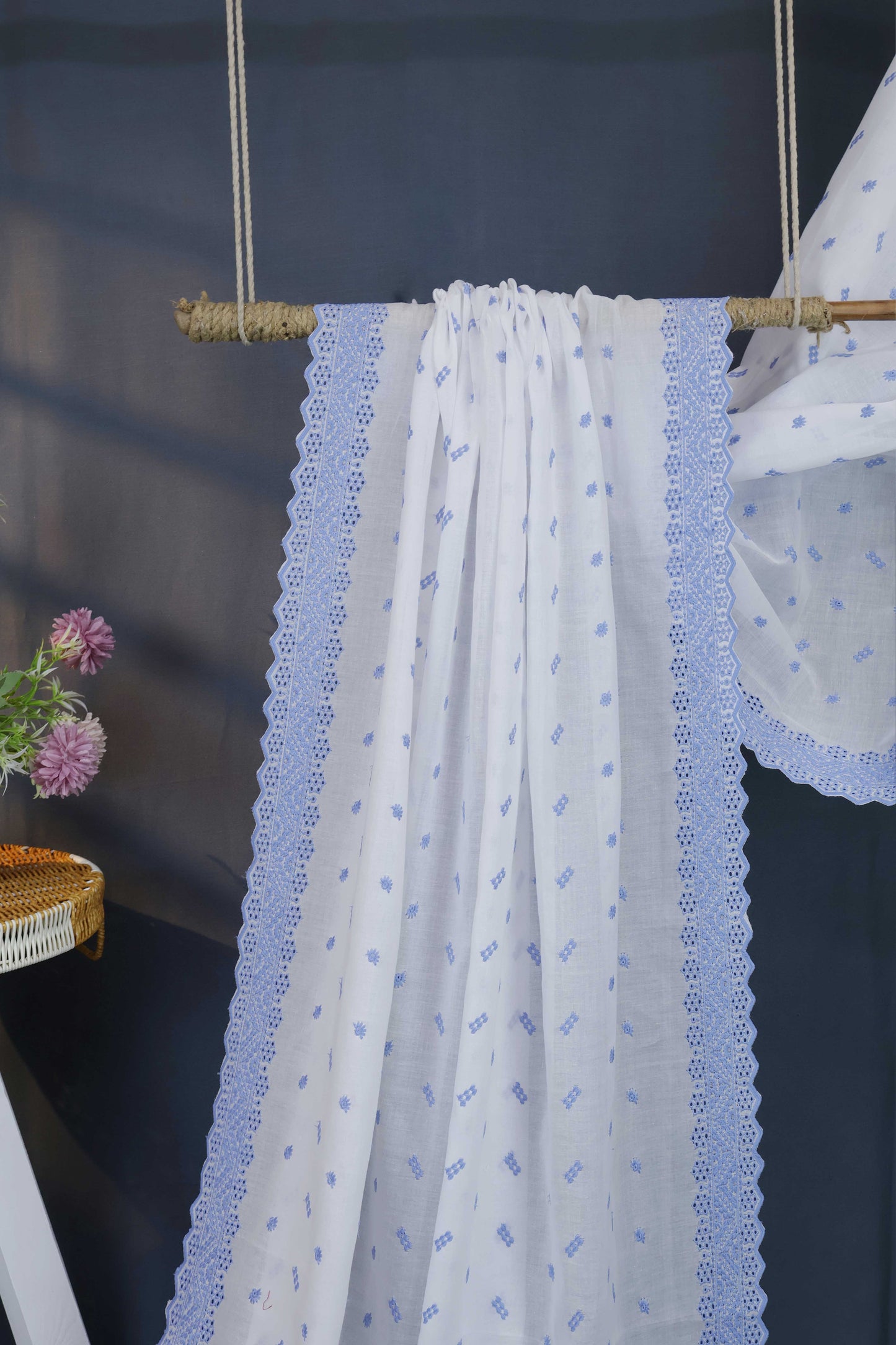Full Embroidered Lawn Shawl 3806F