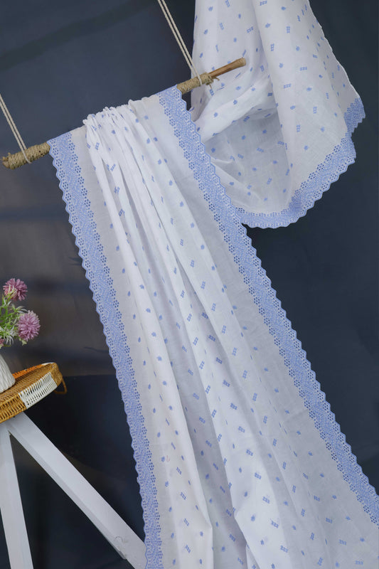 Full Embroidered Lawn Shawl 3806F