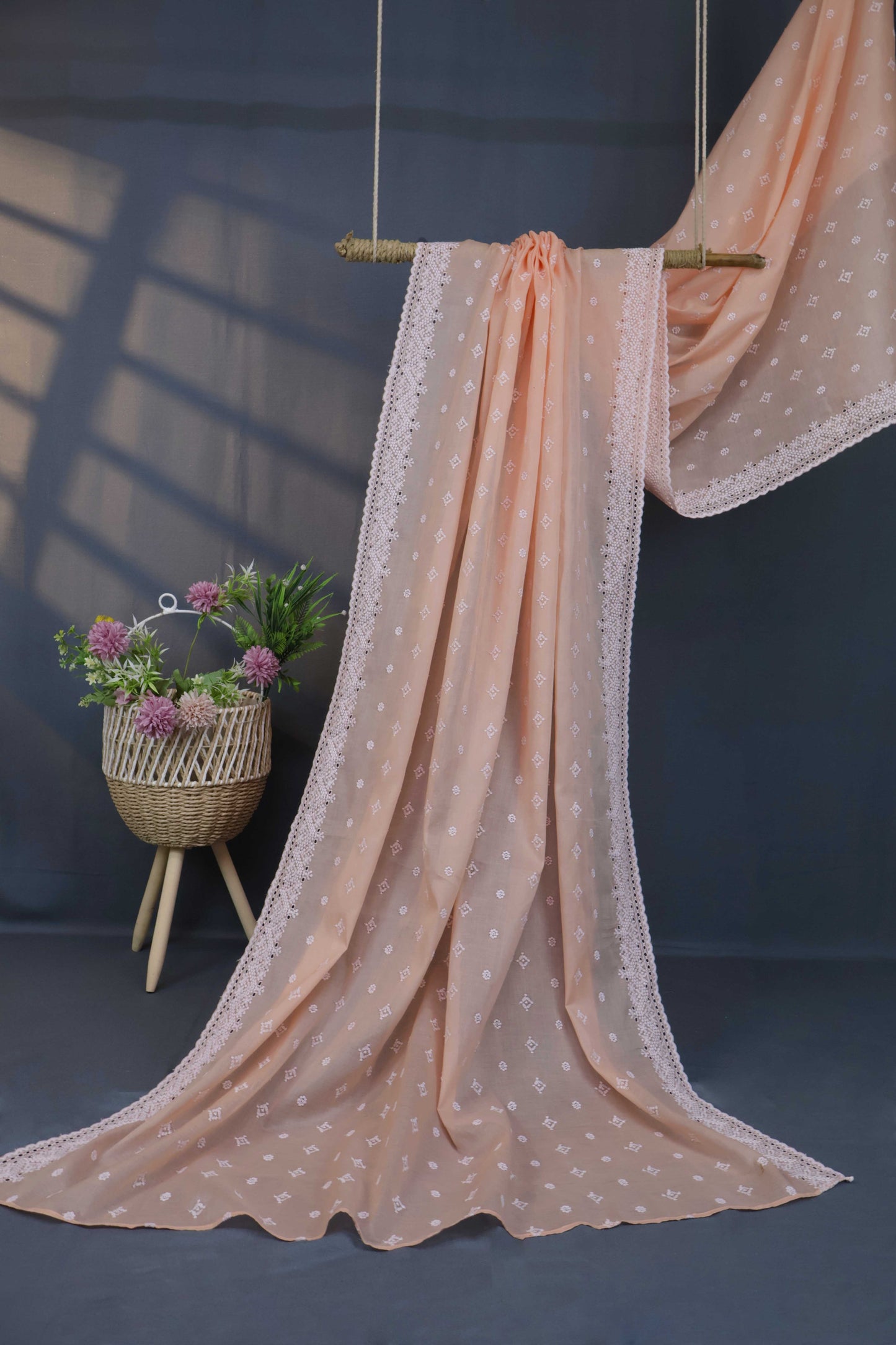 Full Embroidered Lawn Shawl 3800N