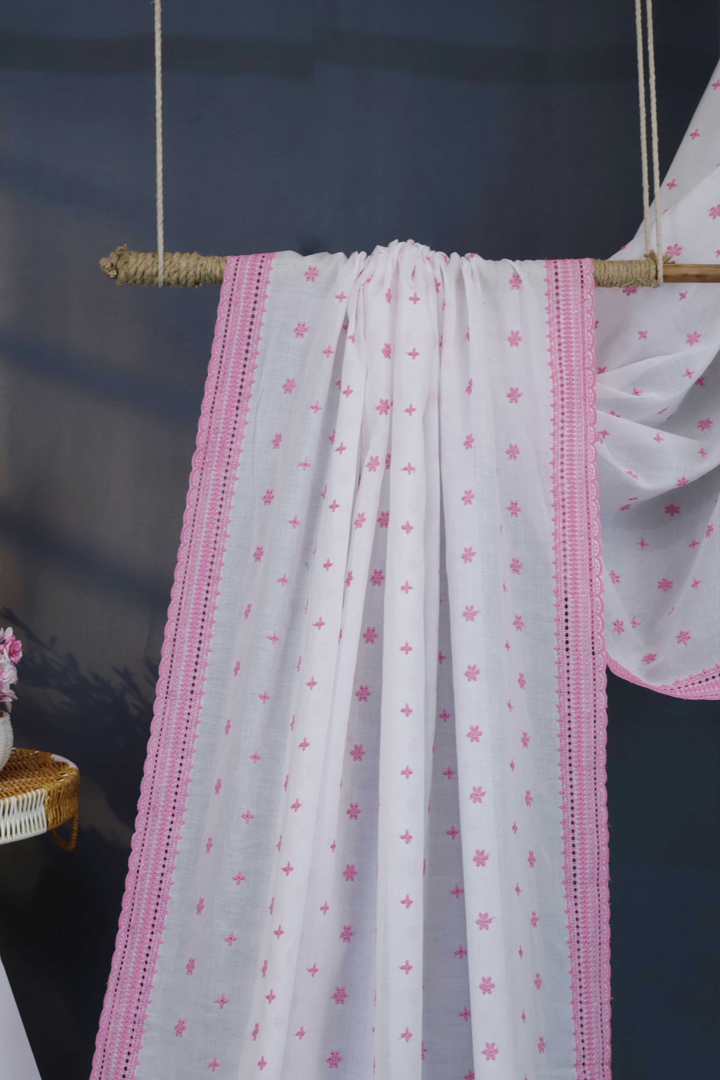 Full Embroidered Lawn Shawl 3806C