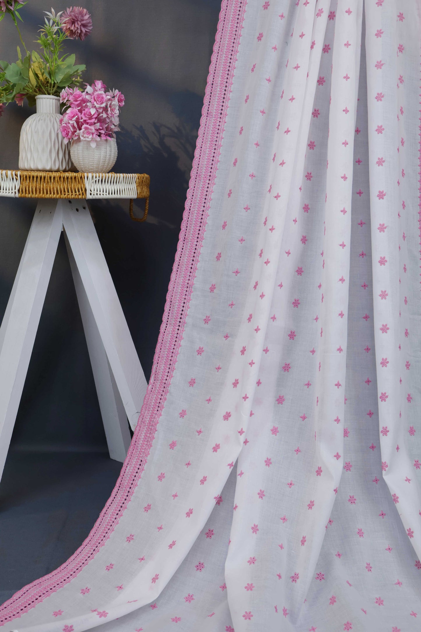 Full Embroidered Lawn Shawl 3806C