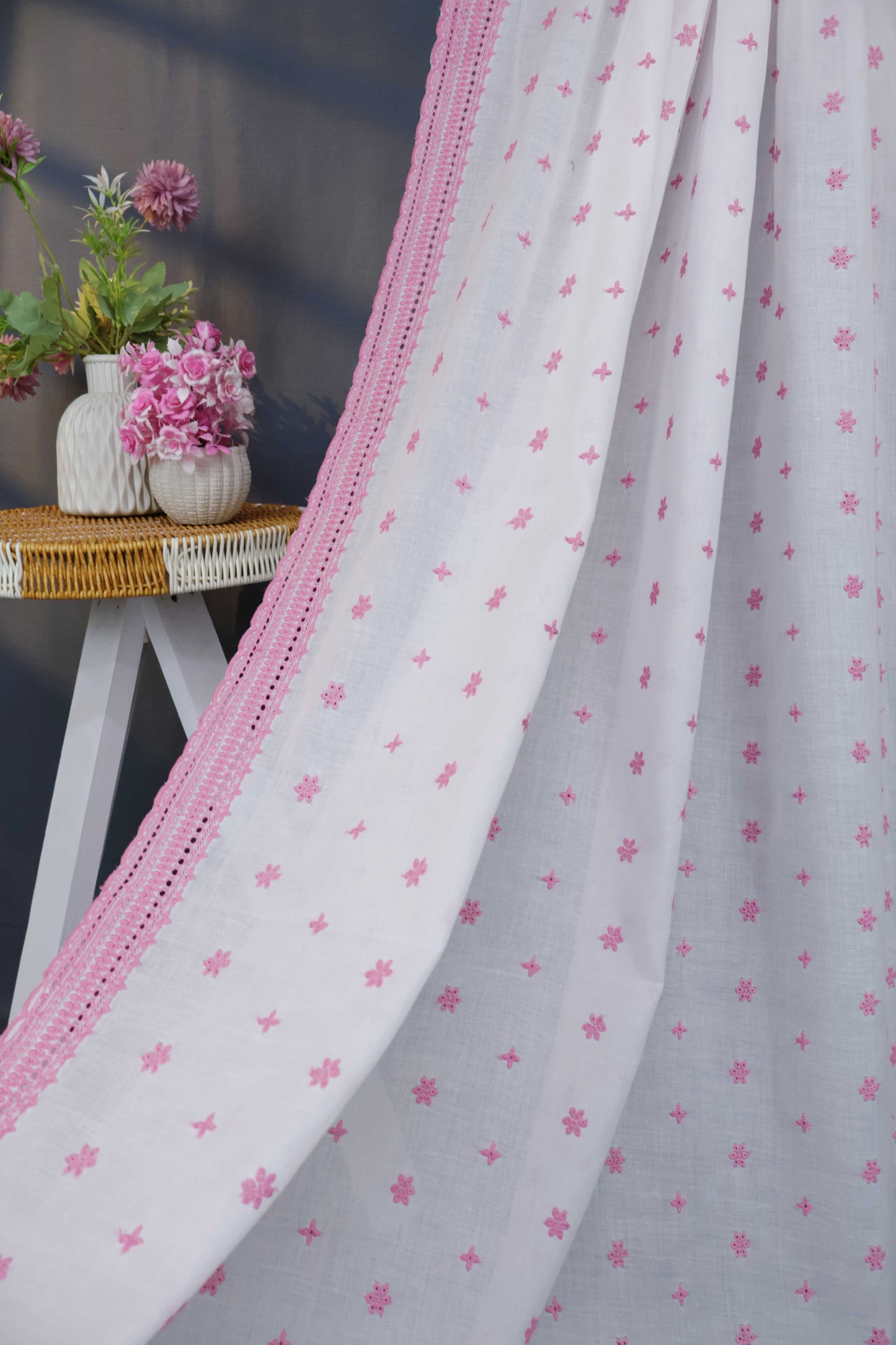 Full Embroidered Lawn Shawl 3806C