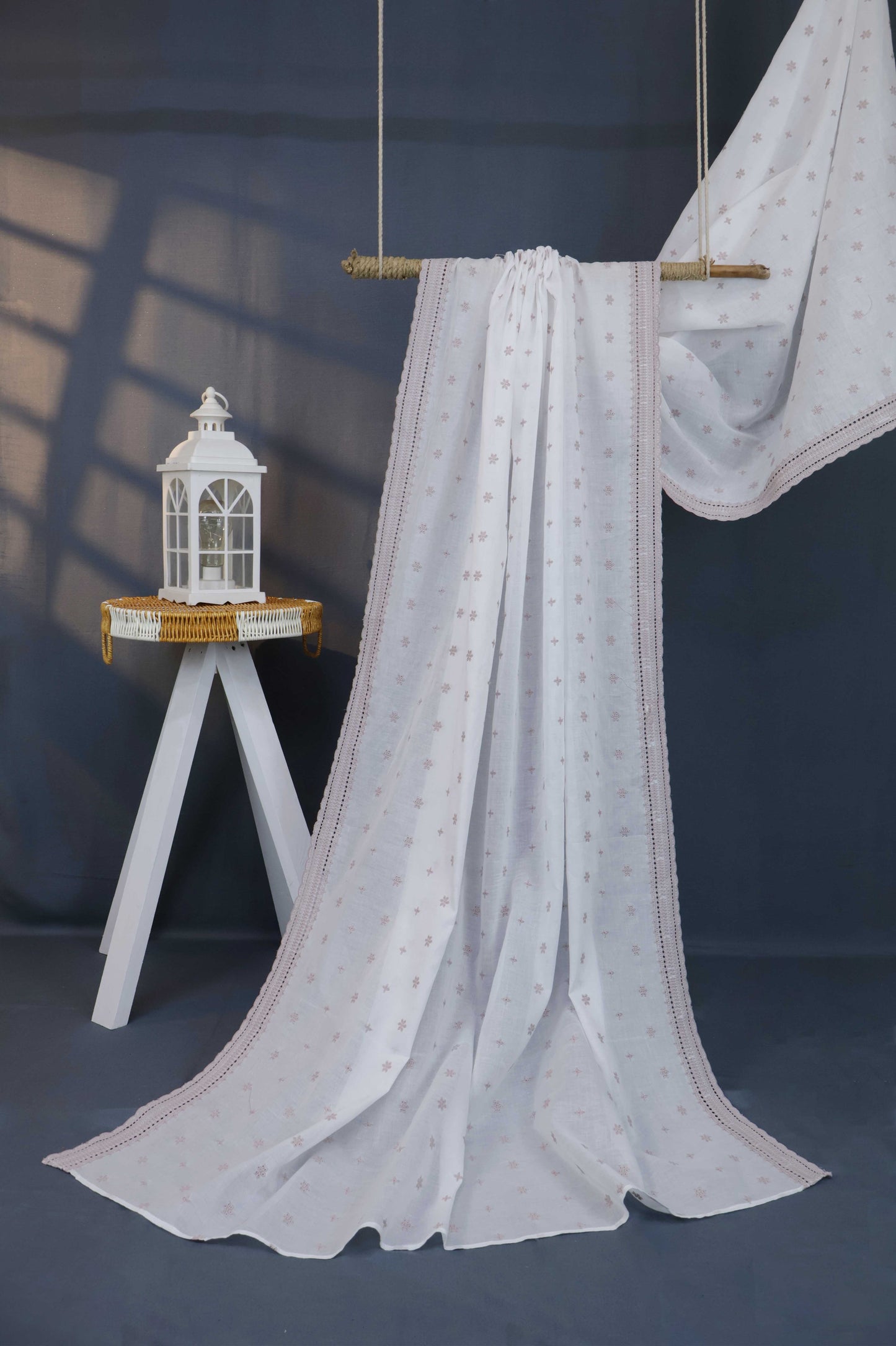 Full Embroidered Lawn Shawl 3806B