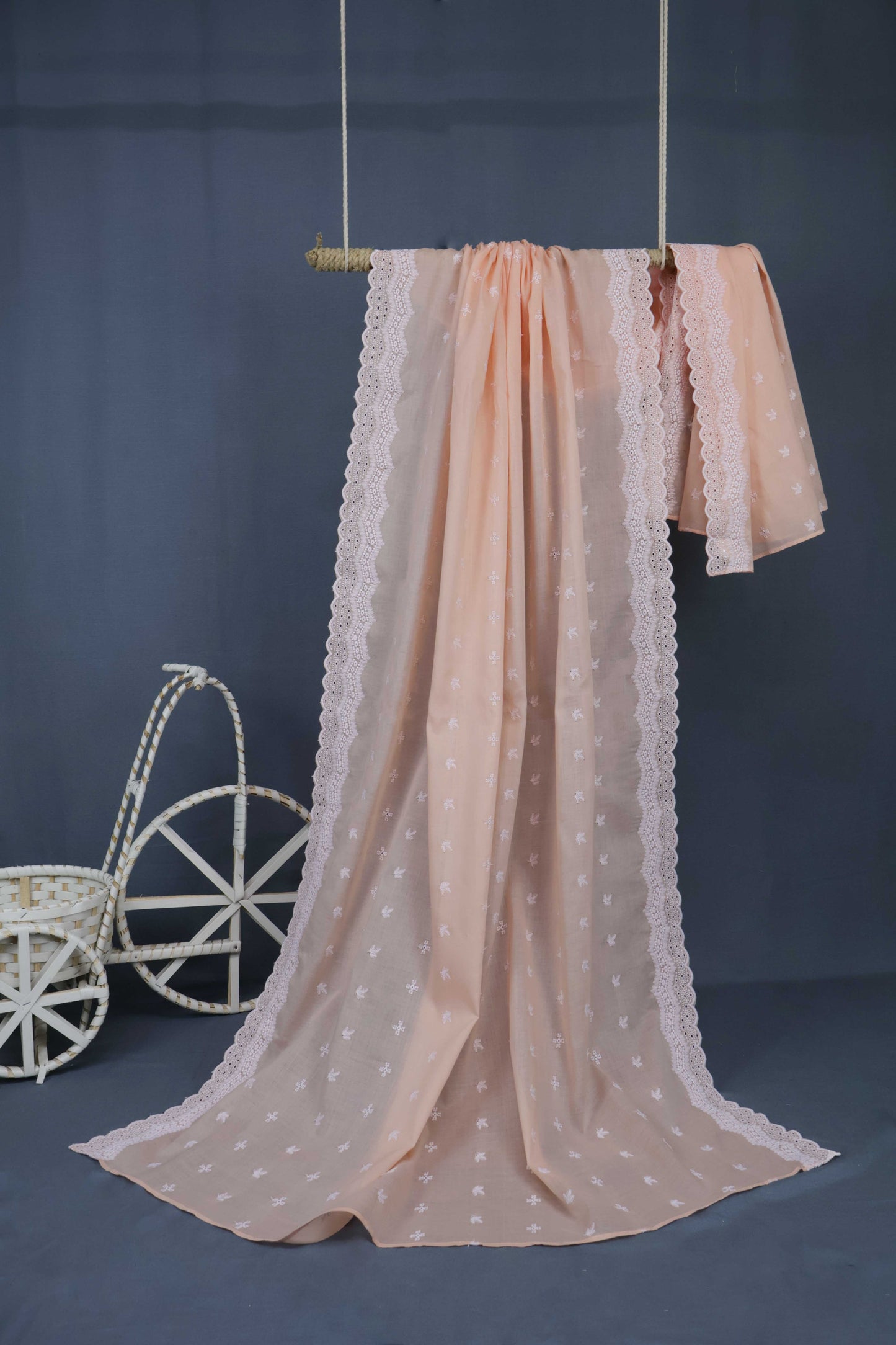 Full Embroidered Lawn Shawl 3800O