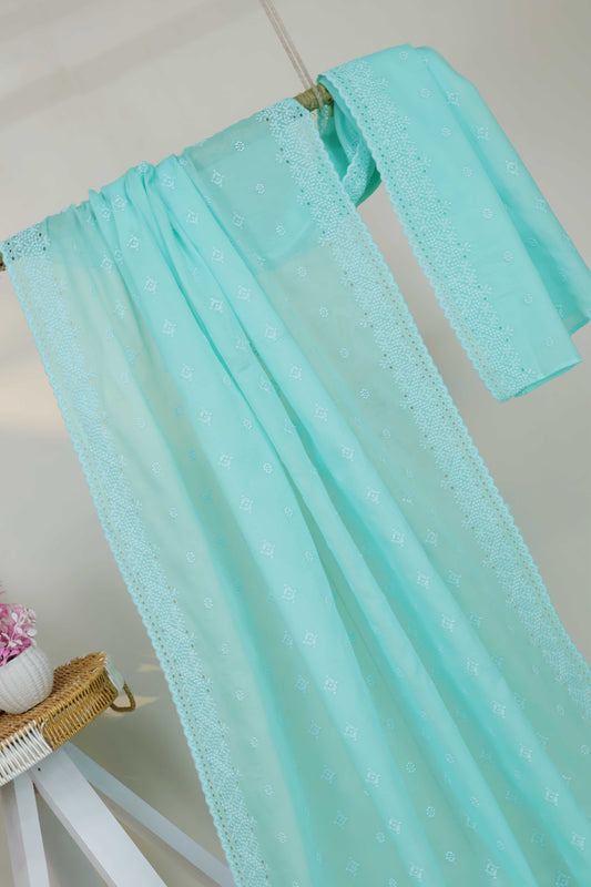 Full Embroidered Lawn Shawl 3800E