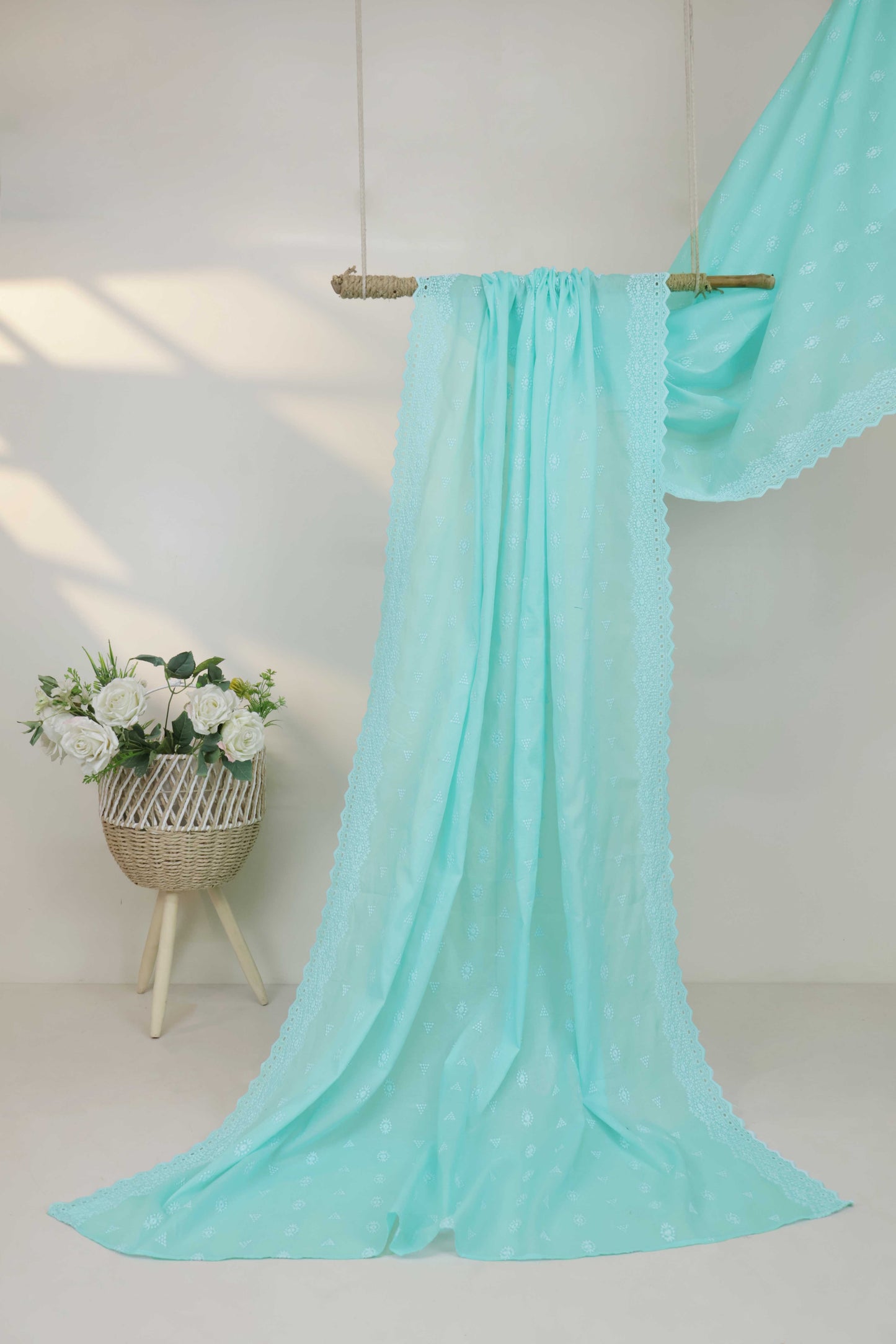 Full Embroidered Lawn Shawl 3800D