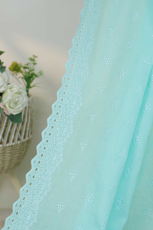 Full Embroidered Lawn Shawl 3800D