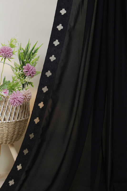 Embroidered Boarder Shawl HLSH72