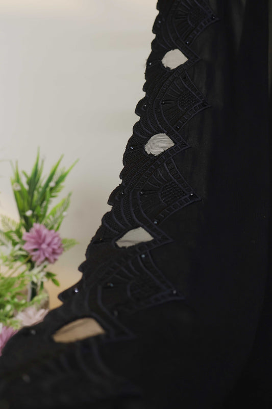 Embroidered Boarder Shawl HLSH70