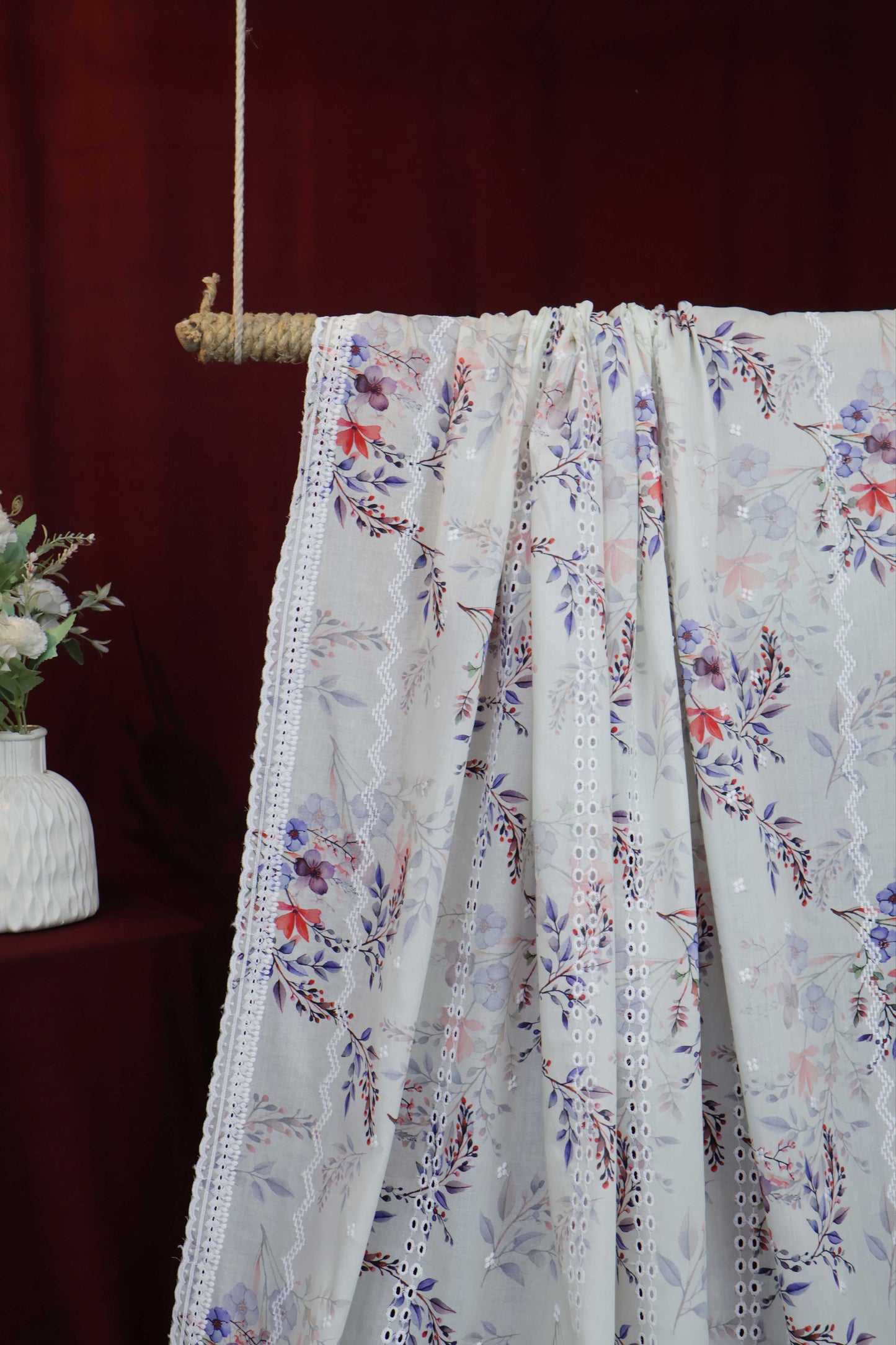 Embroidered Lawn Shawl LSST06