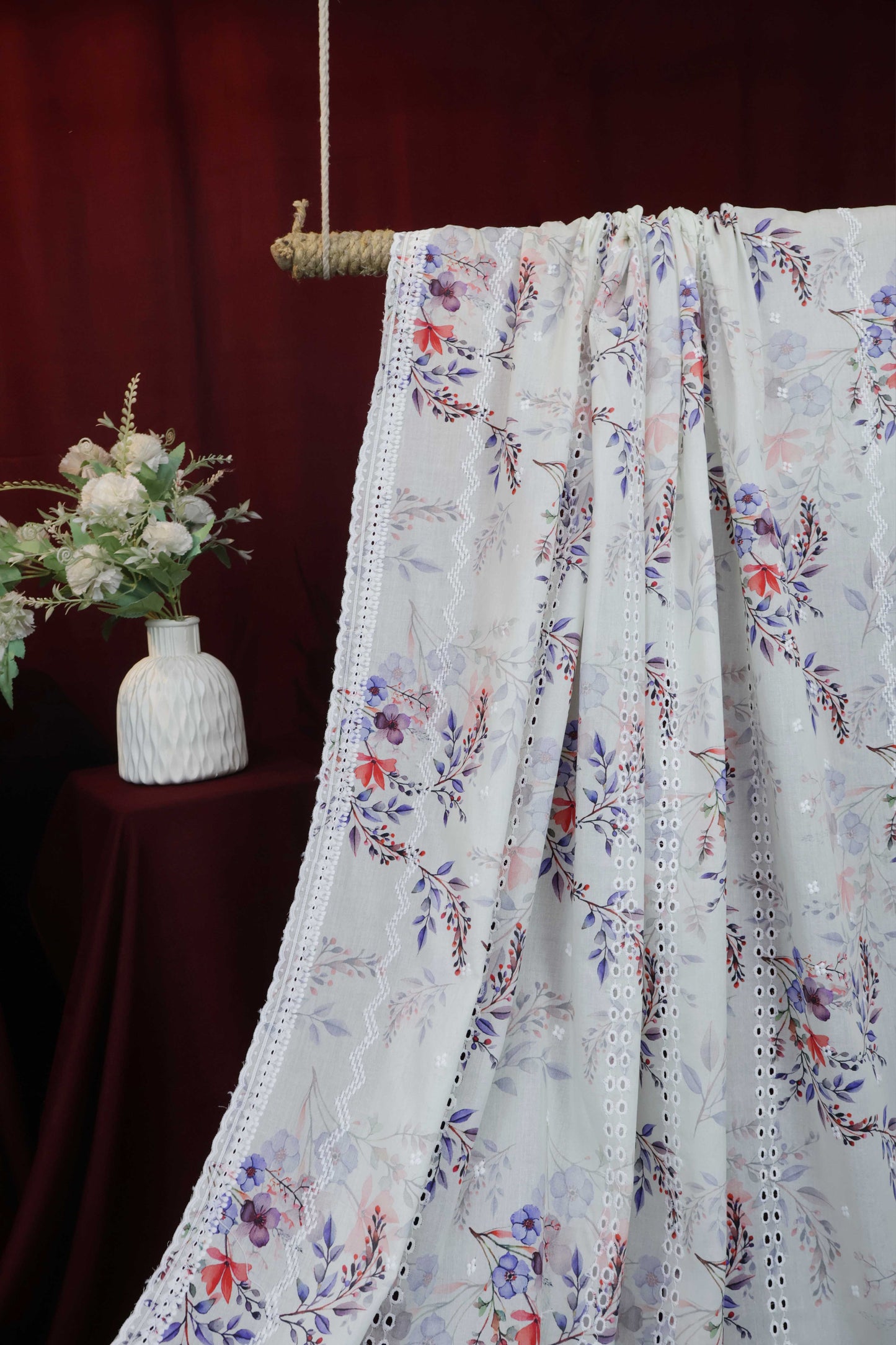 Embroidered Lawn Shawl LSST06