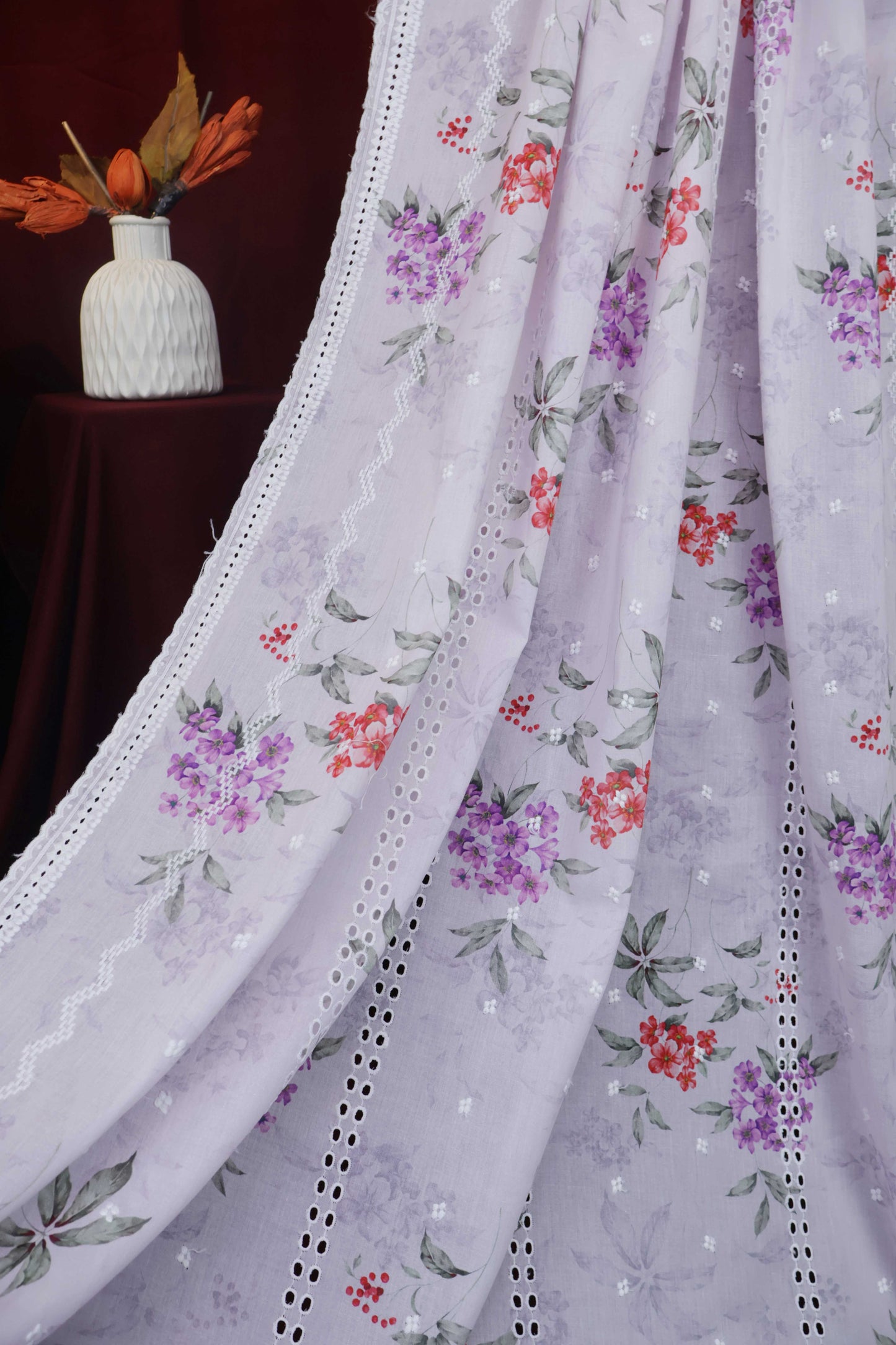 Embroidered Lawn Shawl LSST30