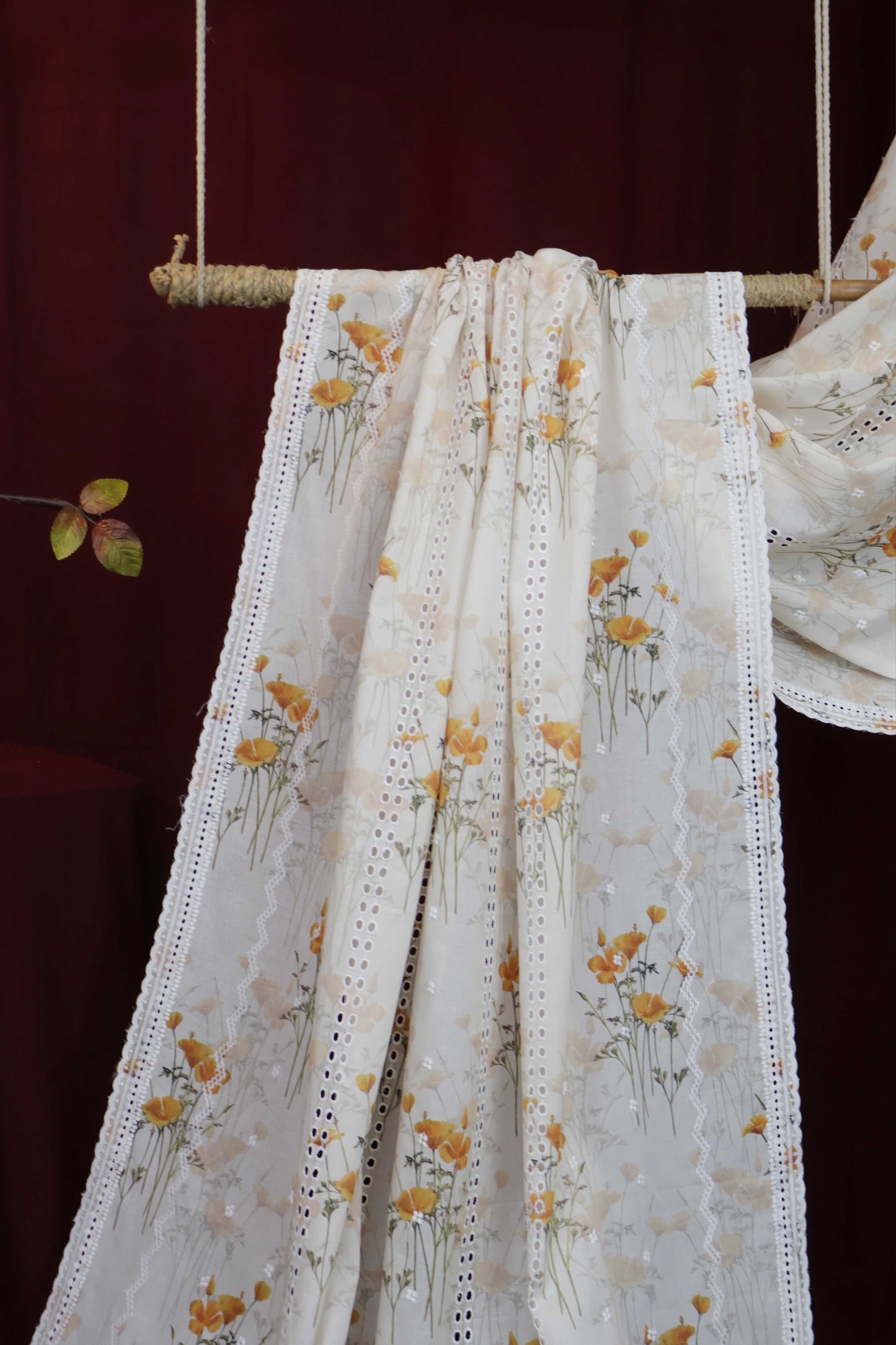 Embroidered Lawn Shawl LSST28