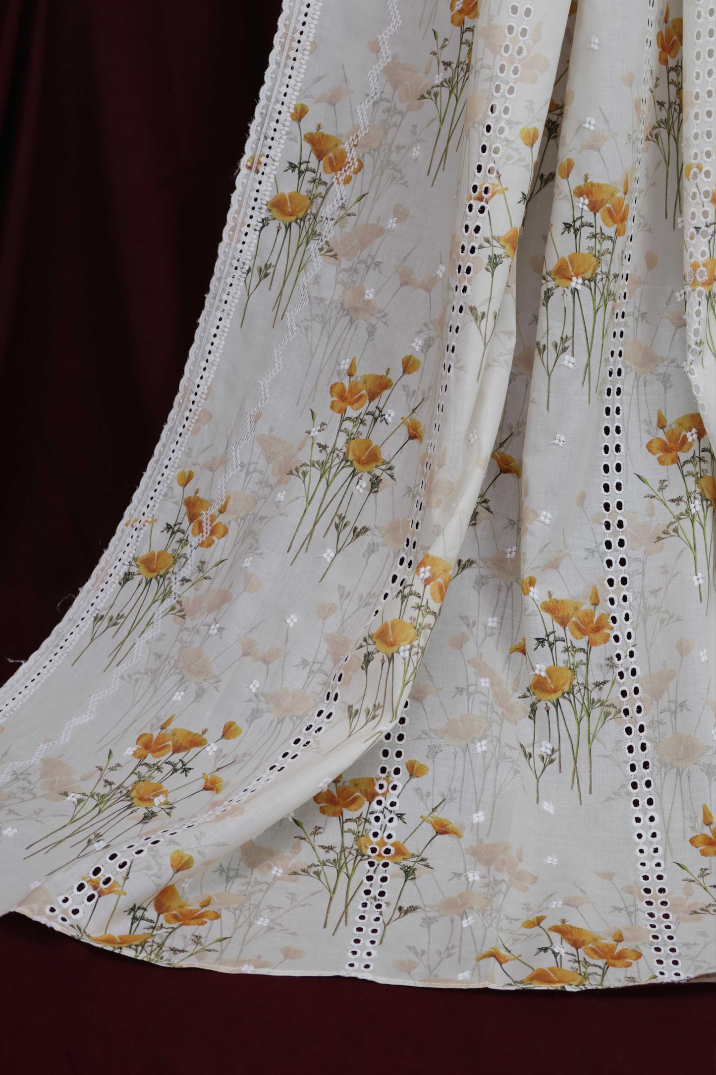 Embroidered Lawn Shawl LSST28