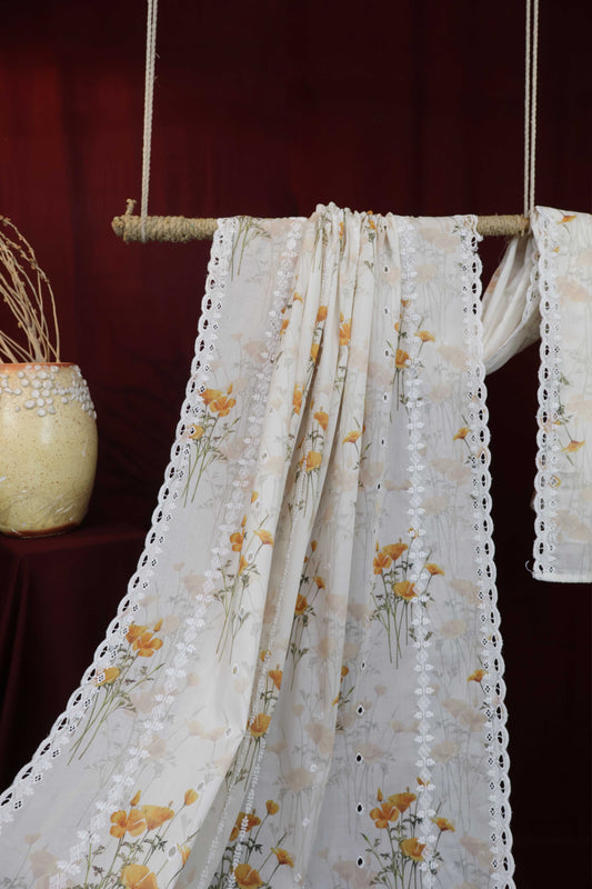 Embroidered Lawn Shawl LSST27