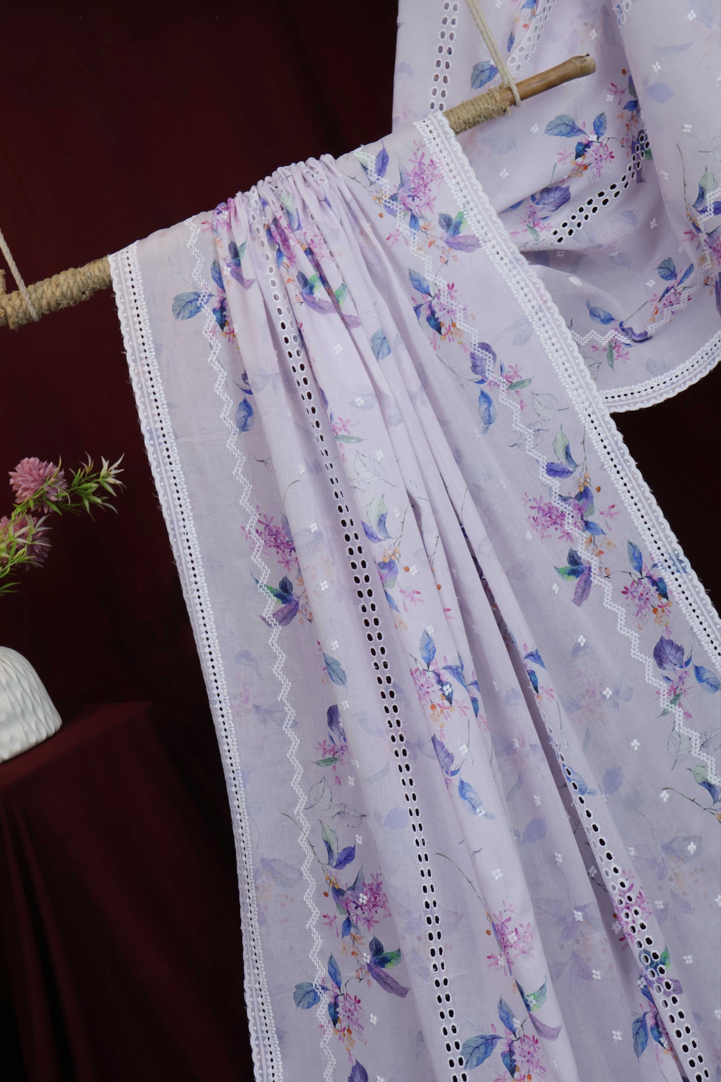 Embroidered Lawn Shawl LSST03