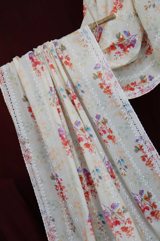 Embroidered Lawn Shawl LSST37
