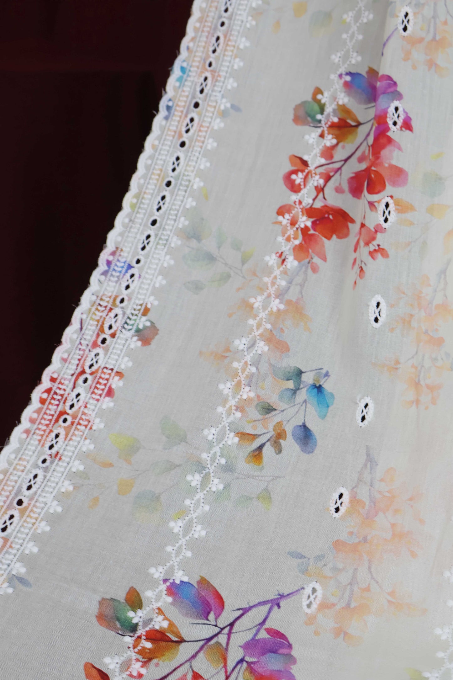 Embroidered Lawn Shawl LSST37