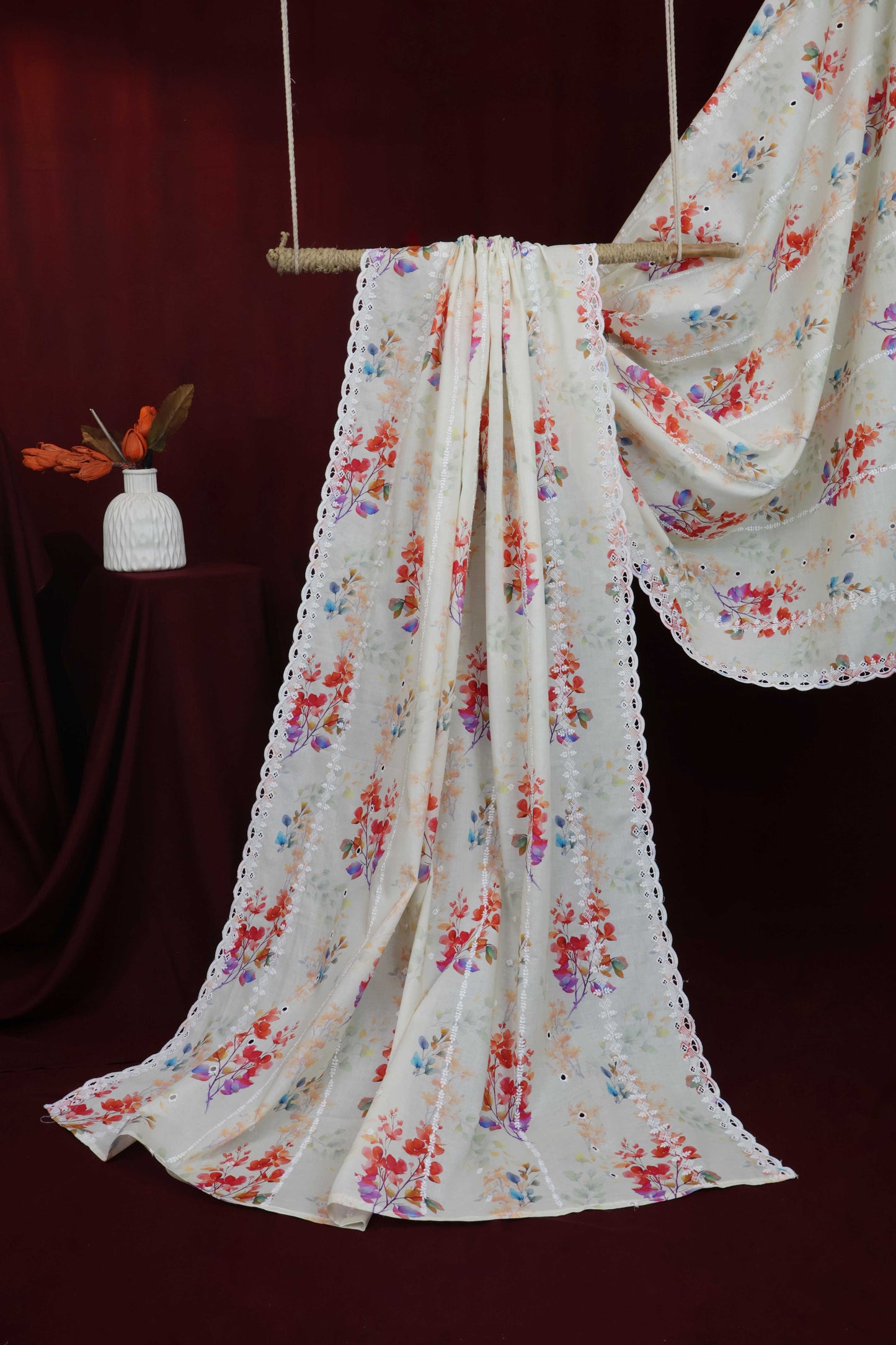 Embroidered Lawn Shawl LSST40