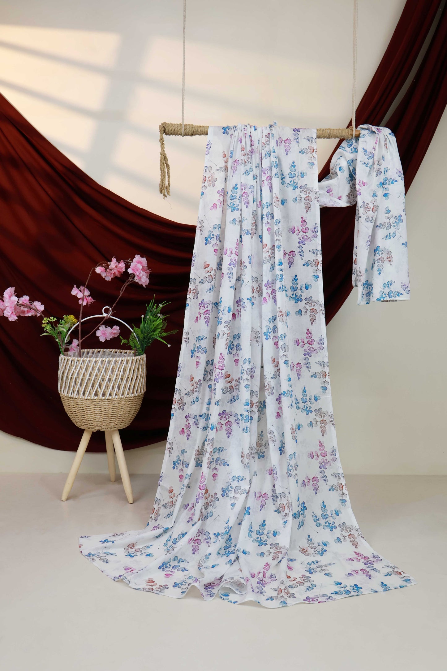 Printed Lawn Shawl 3723B