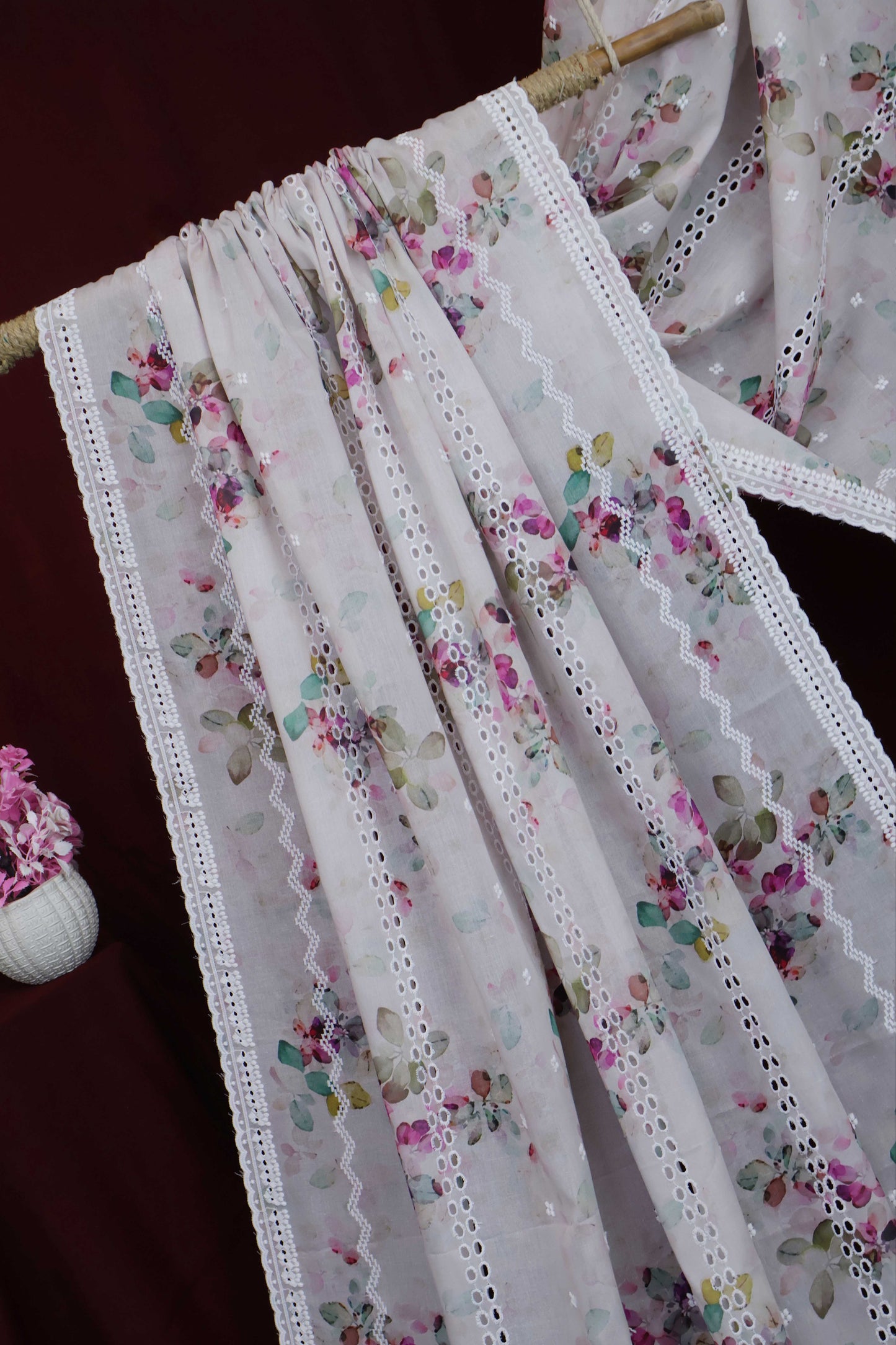 Embroidered Lawn Shawl LSST22