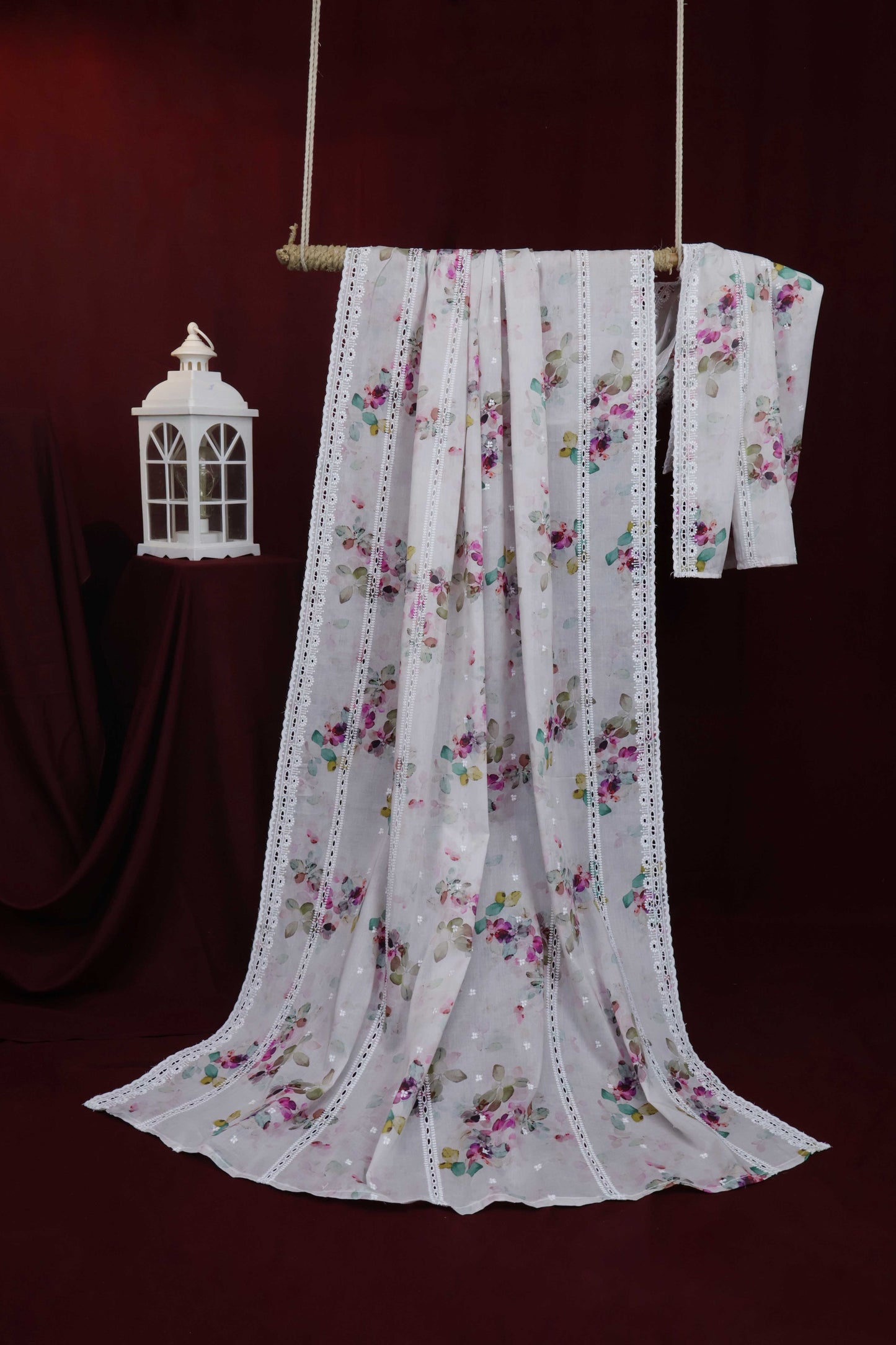Embroidered Lawn Shawl LSST24