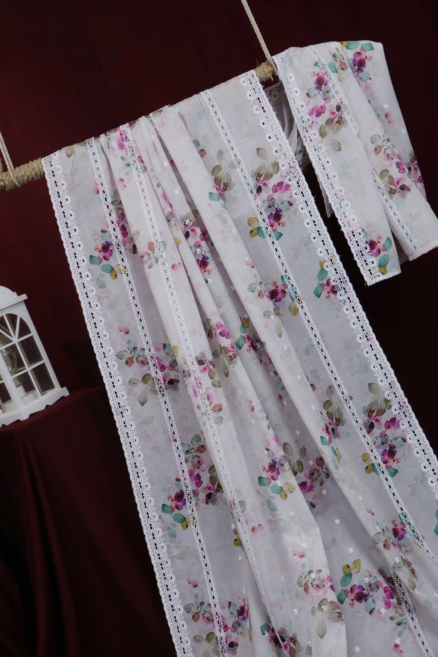 Embroidered Lawn Shawl LSST24