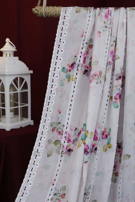 Embroidered Lawn Shawl LSST24