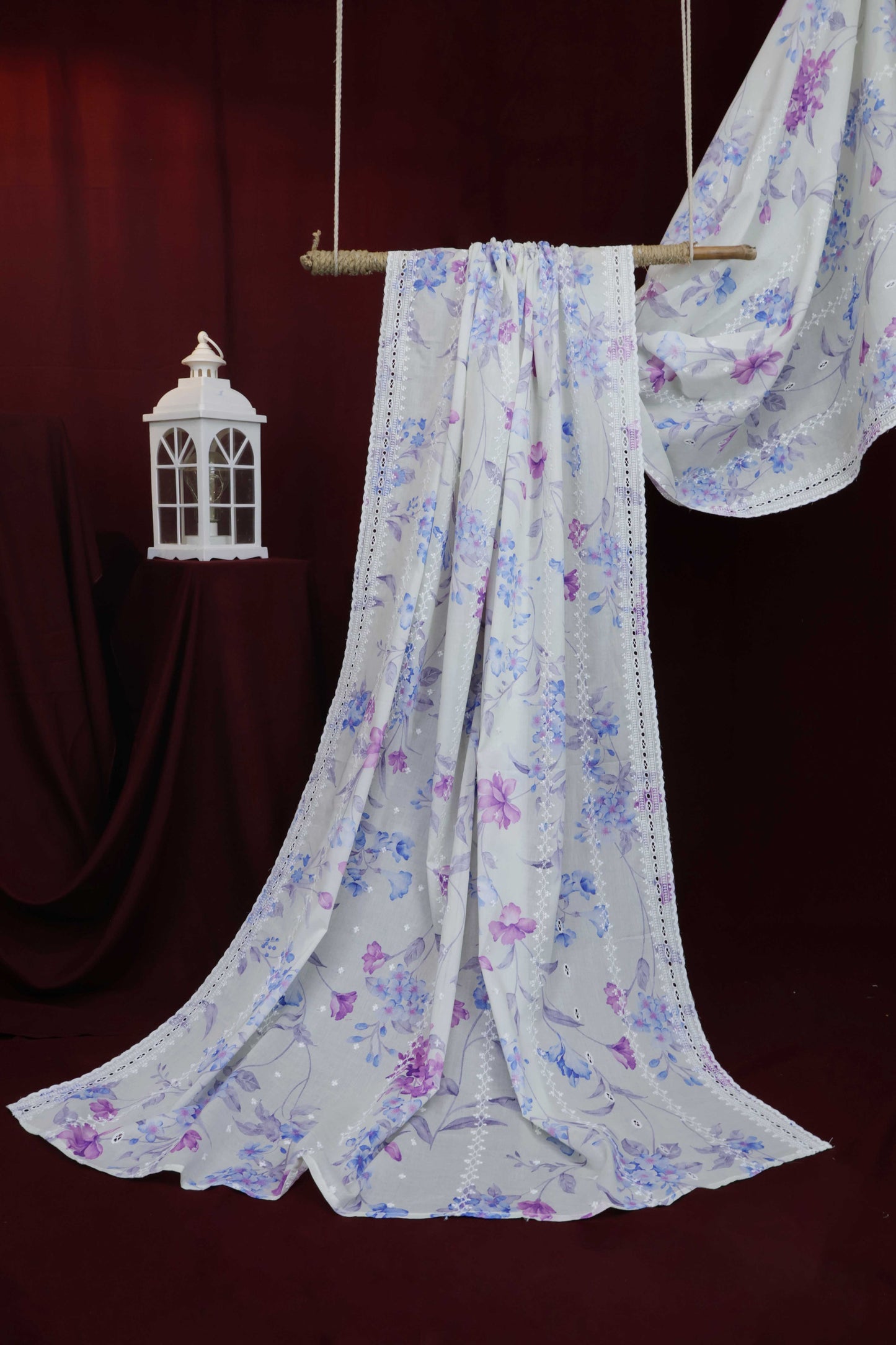 Embroidered Lawn Shawl LSST13