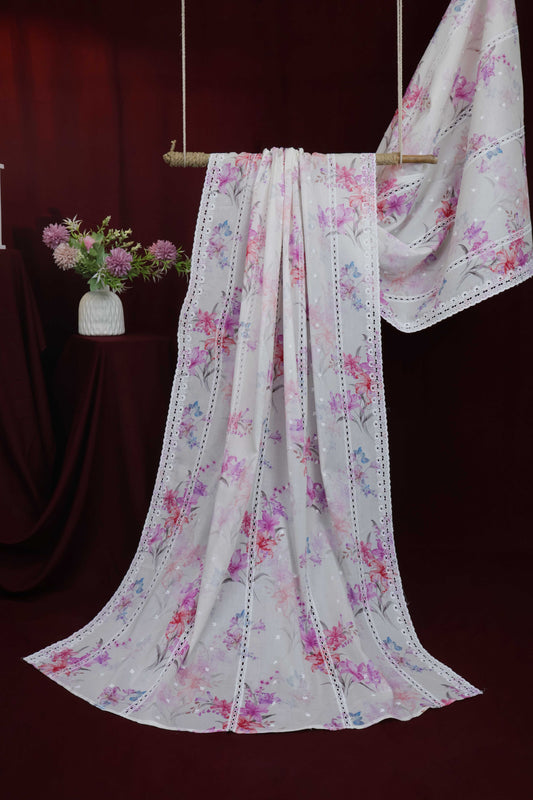 Embroidered Lawn Shawl LSST17