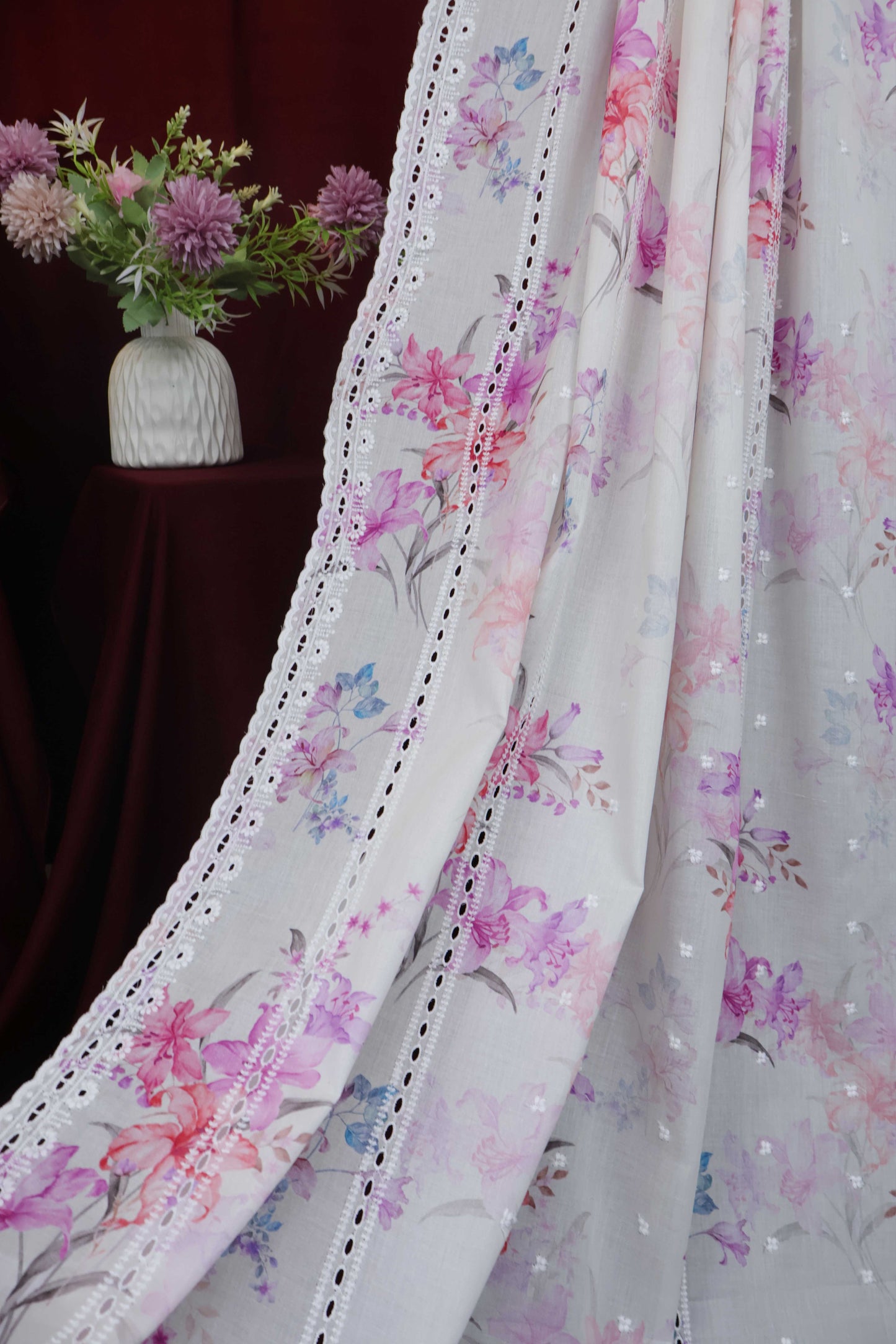 Embroidered Lawn Shawl LSST17