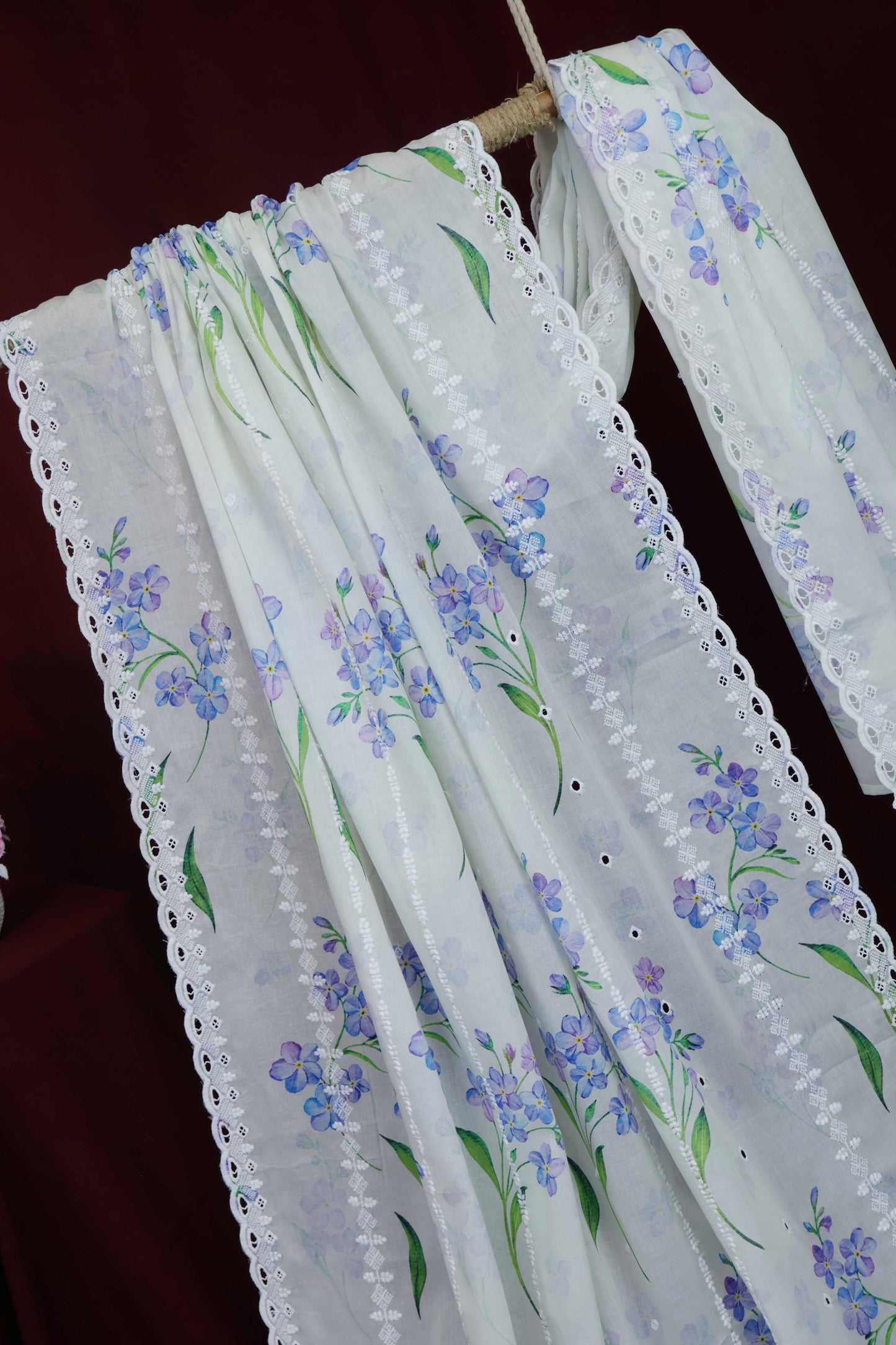 Embroidered Lawn Shawl LSST35