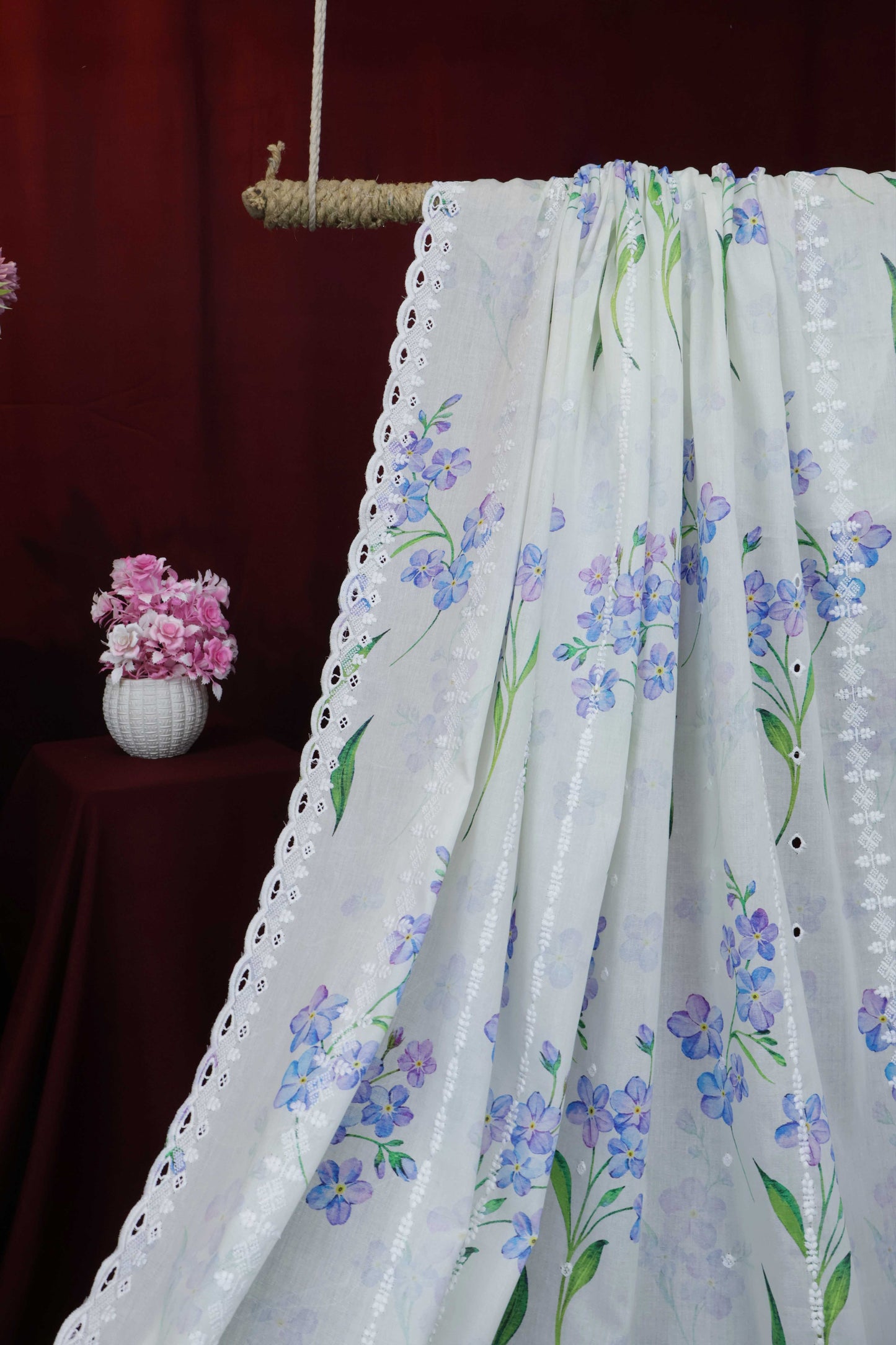 Embroidered Lawn Shawl LSST35