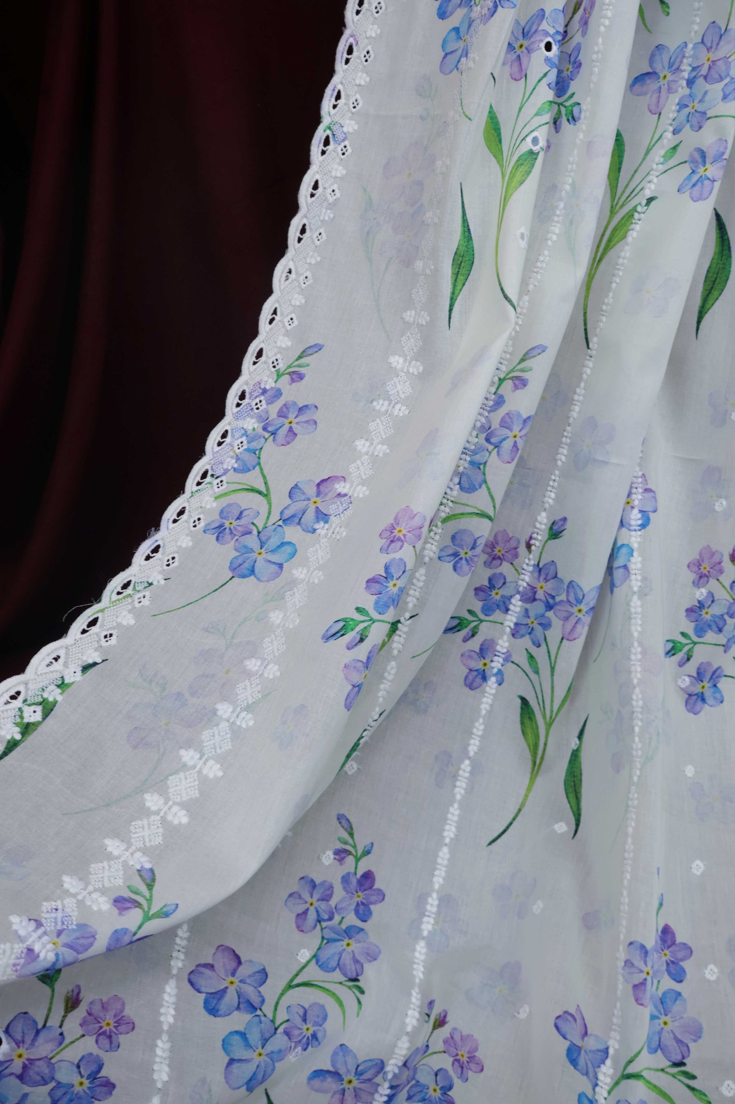 Embroidered Lawn Shawl LSST35