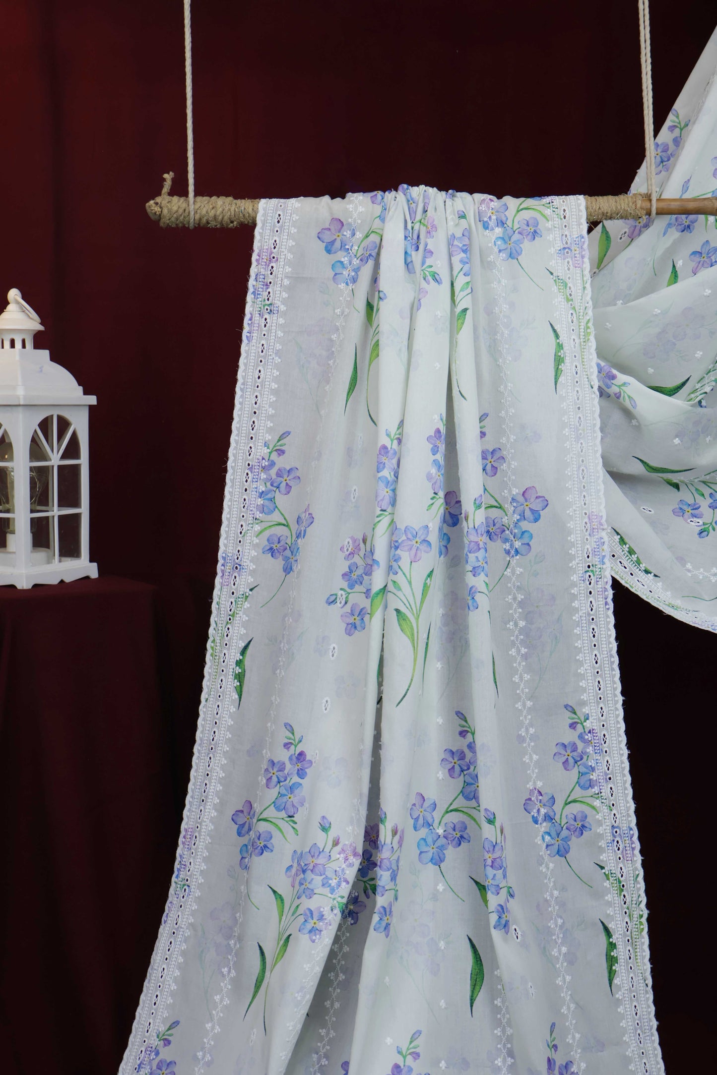 Embroidered Lawn Shawl LSST36