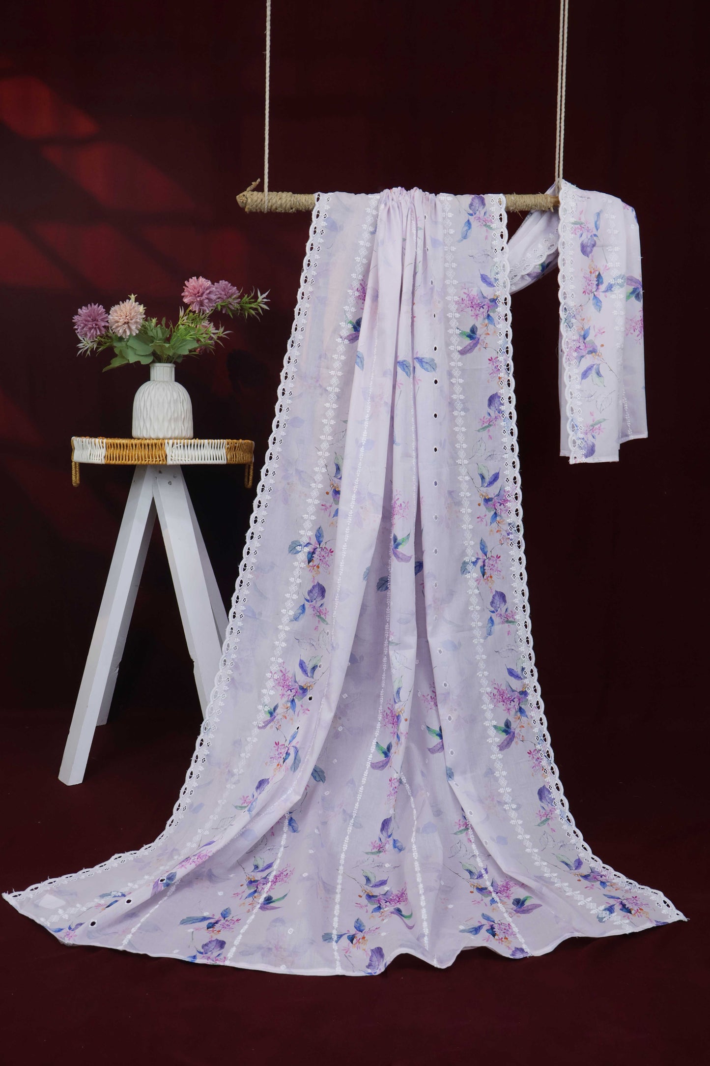 Embroidered Lawn Shawl LSST01
