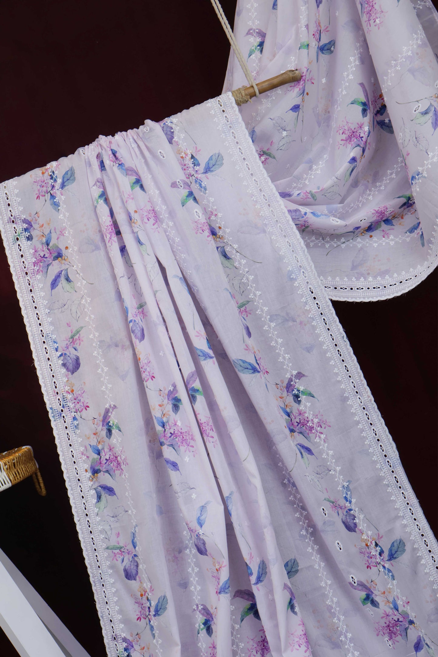 Embroidered Lawn Shawl LSST02