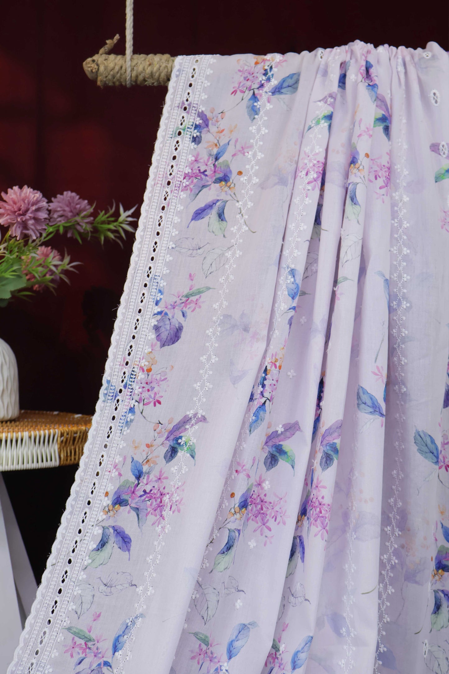 Embroidered Lawn Shawl LSST02