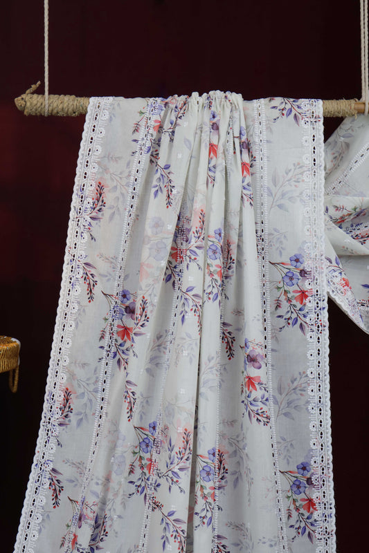 Embroidered Lawn Shawl LSST08