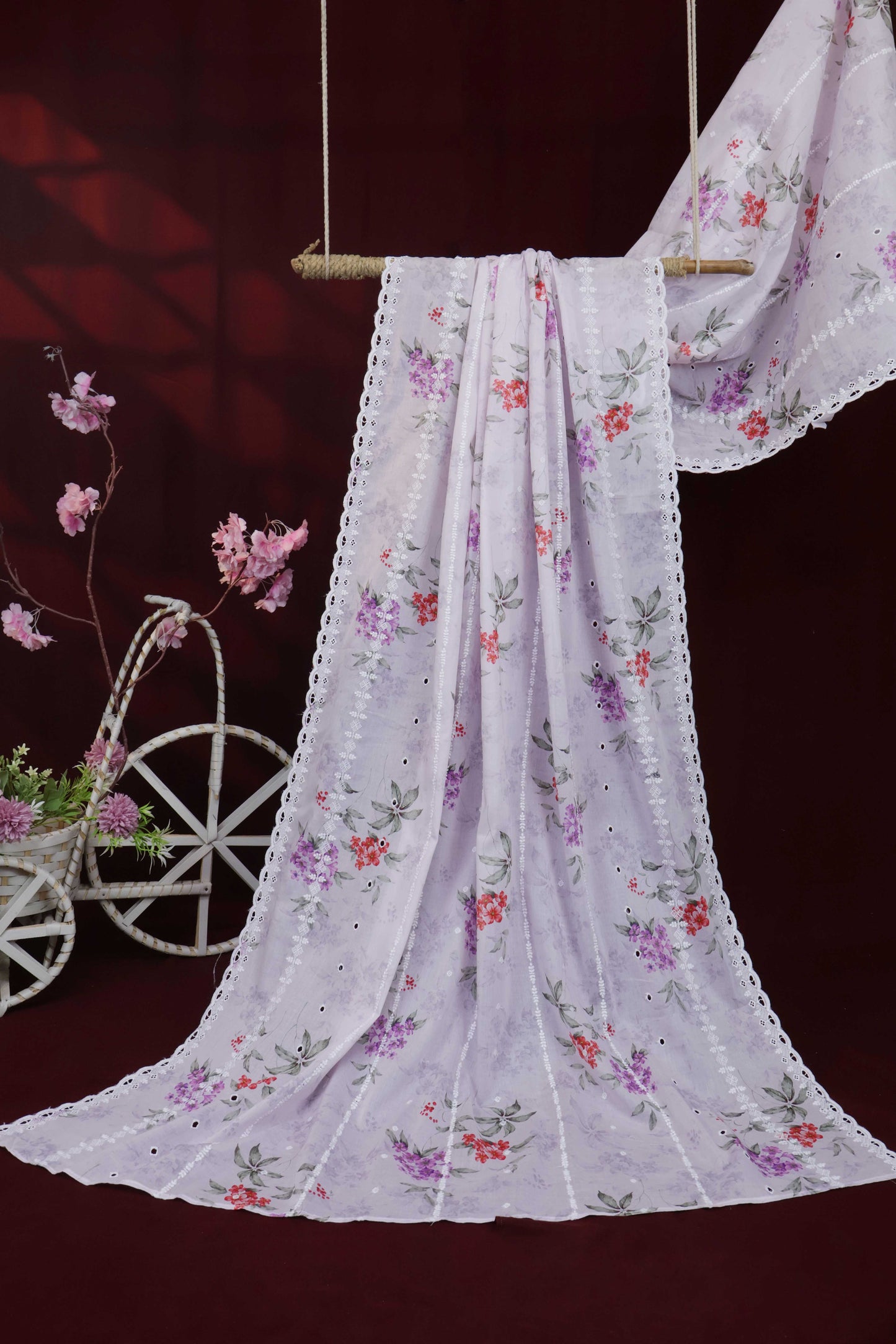 Embroidered Lawn Shawl LSST29