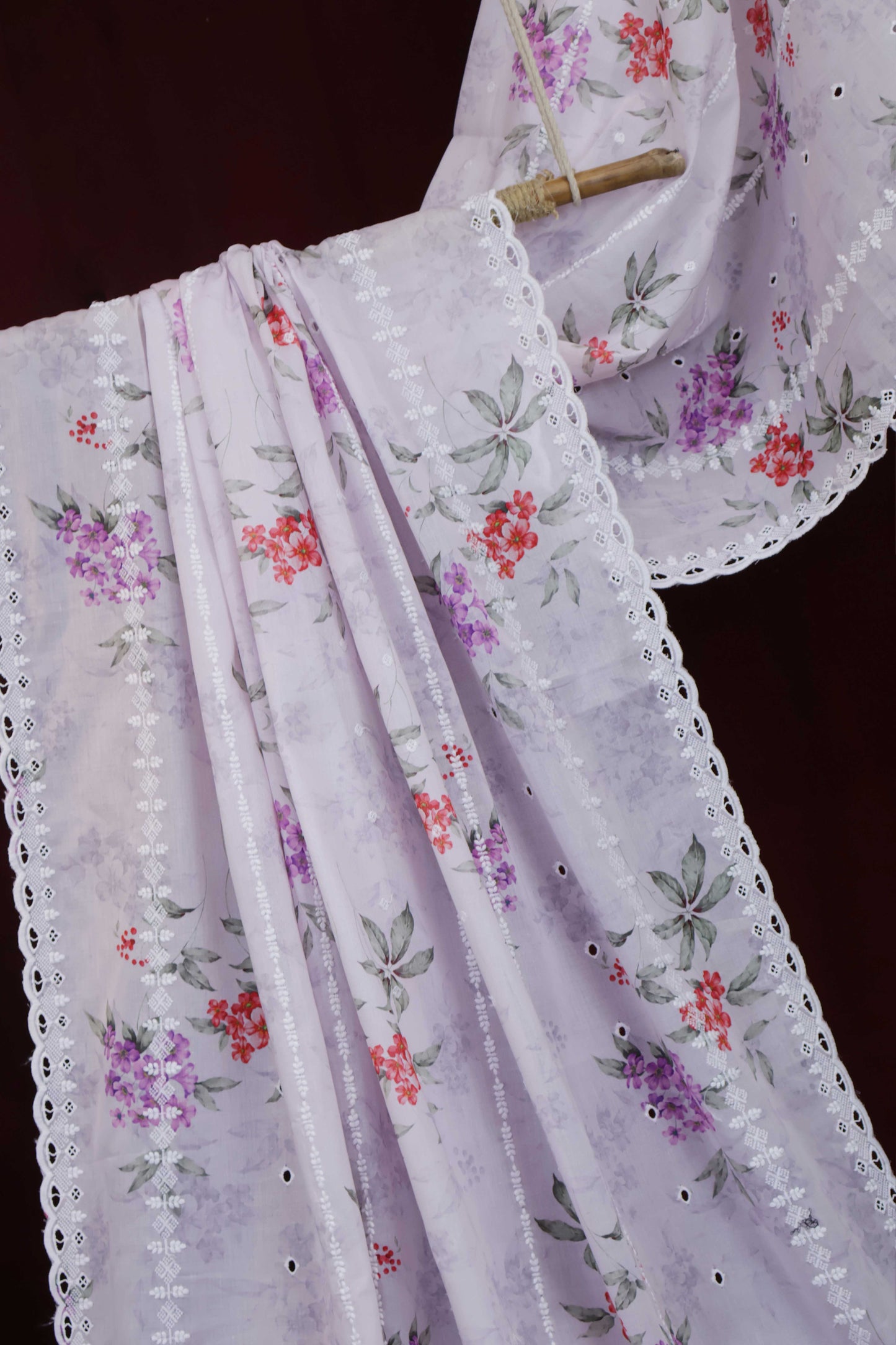 Embroidered Lawn Shawl LSST29