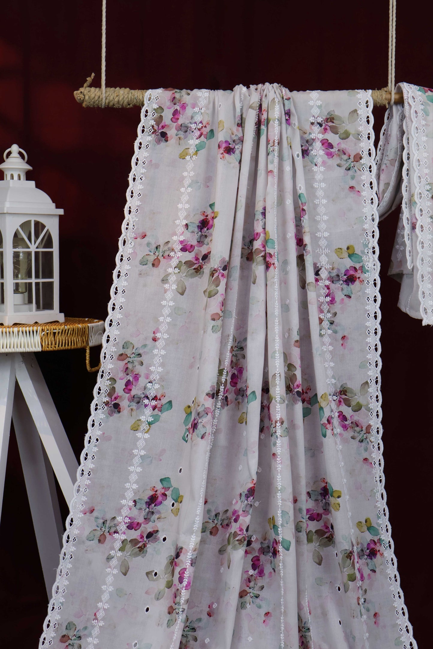Embroidered Lawn Shawl LSST23