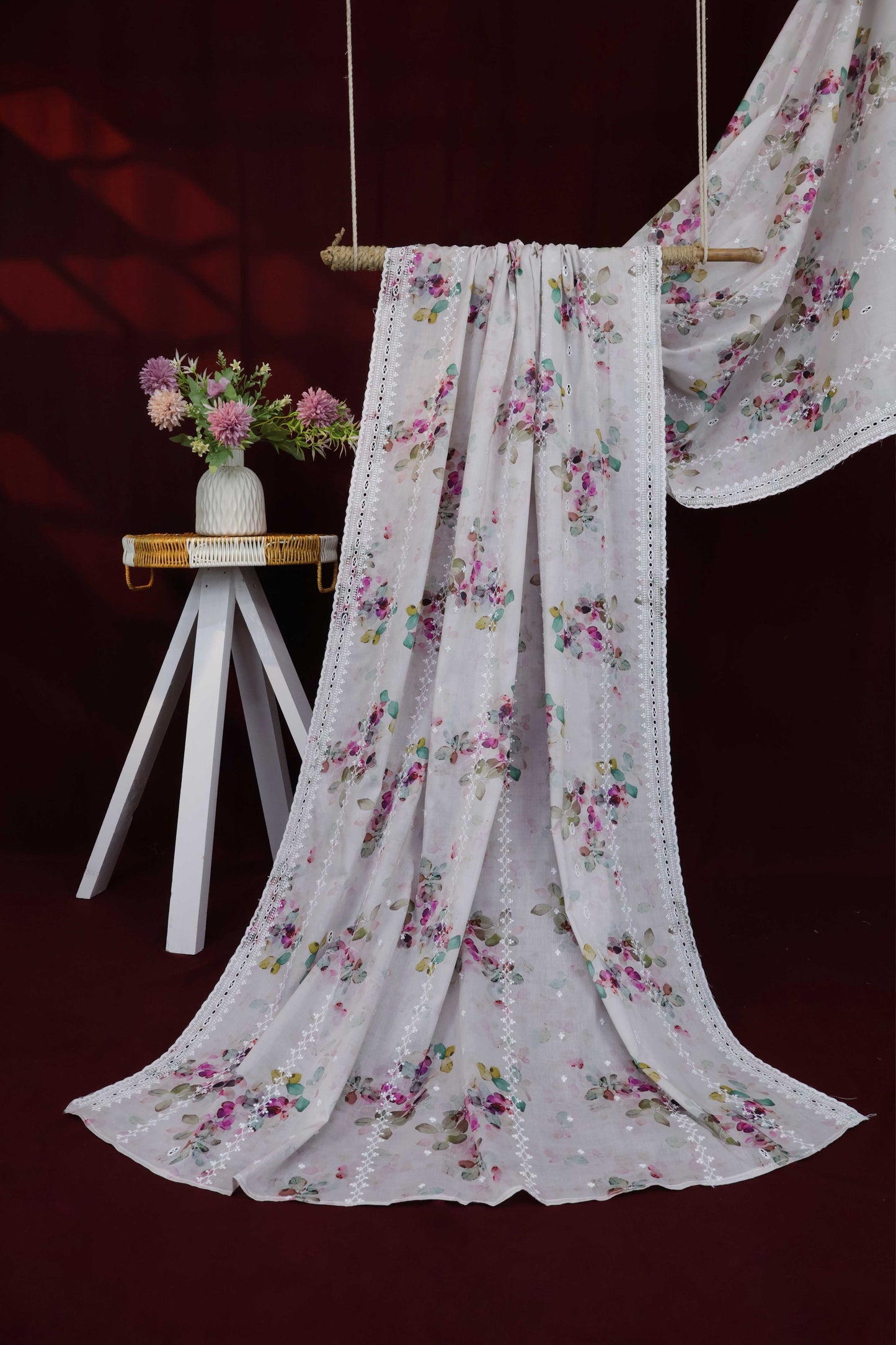Embroidered Lawn Shawl LSST21