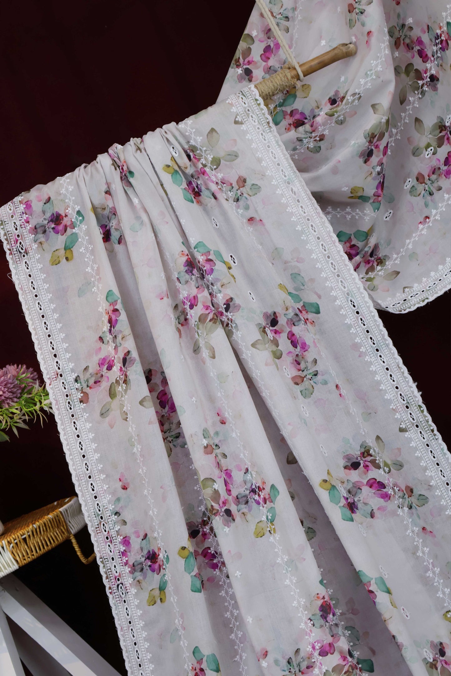 Embroidered Lawn Shawl LSST21