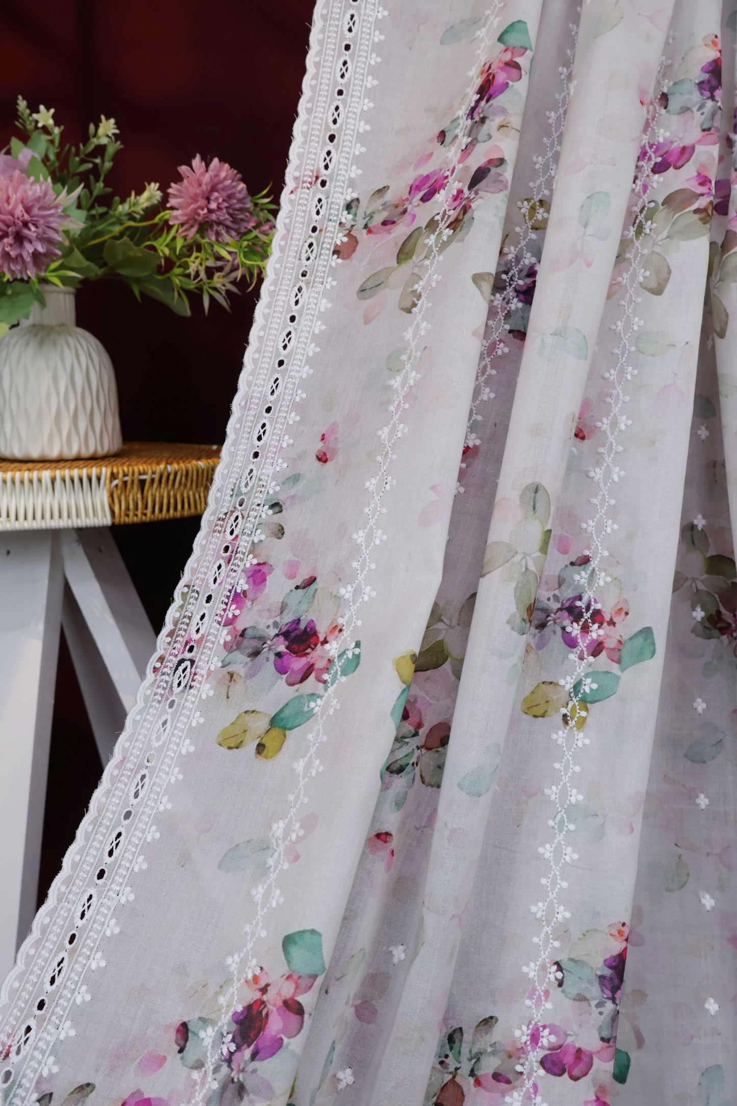 Embroidered Lawn Shawl LSST21